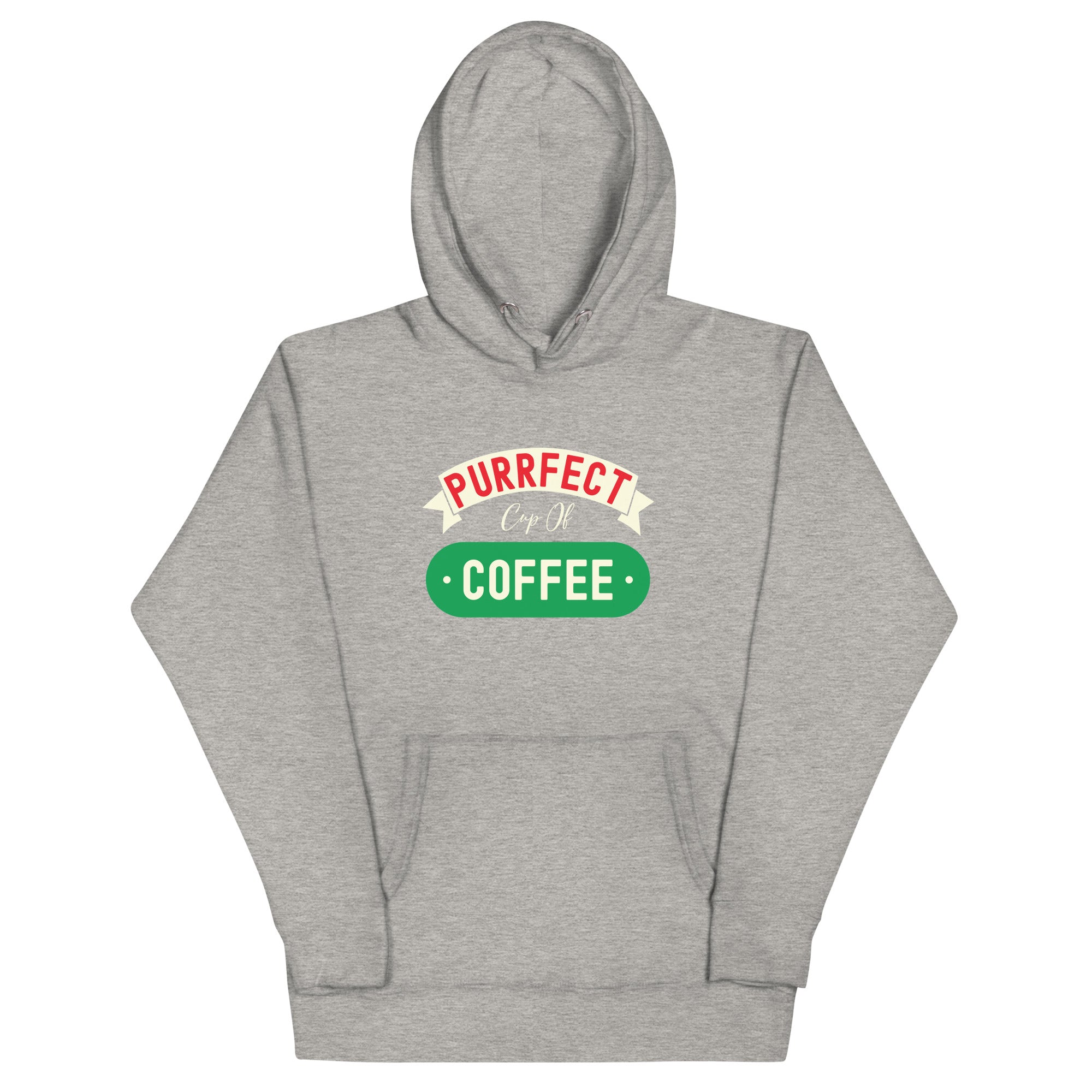 Unisex Hoodie | Purrfect cup of coffee