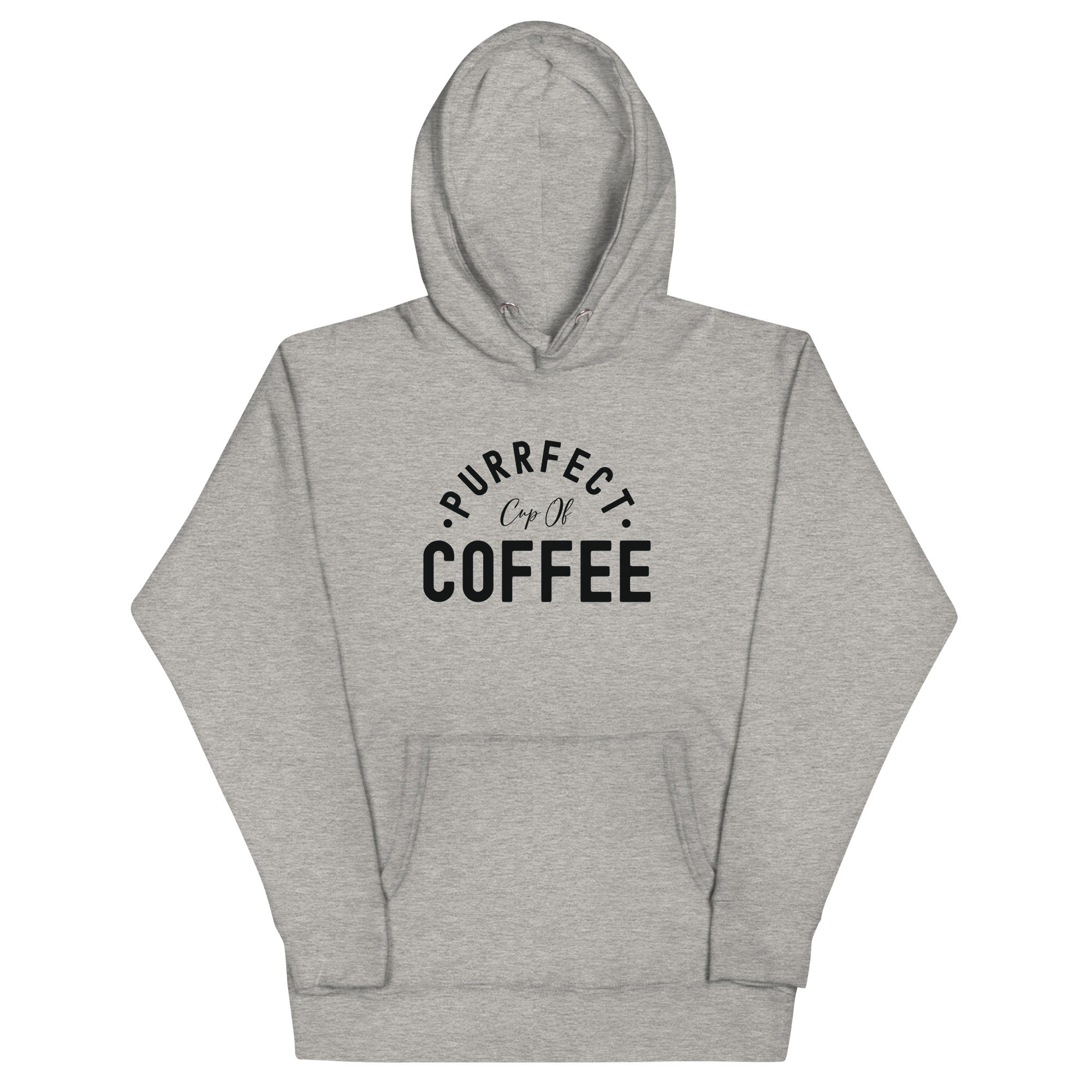 Unisex Hoodie | Purrfect cup of coffee