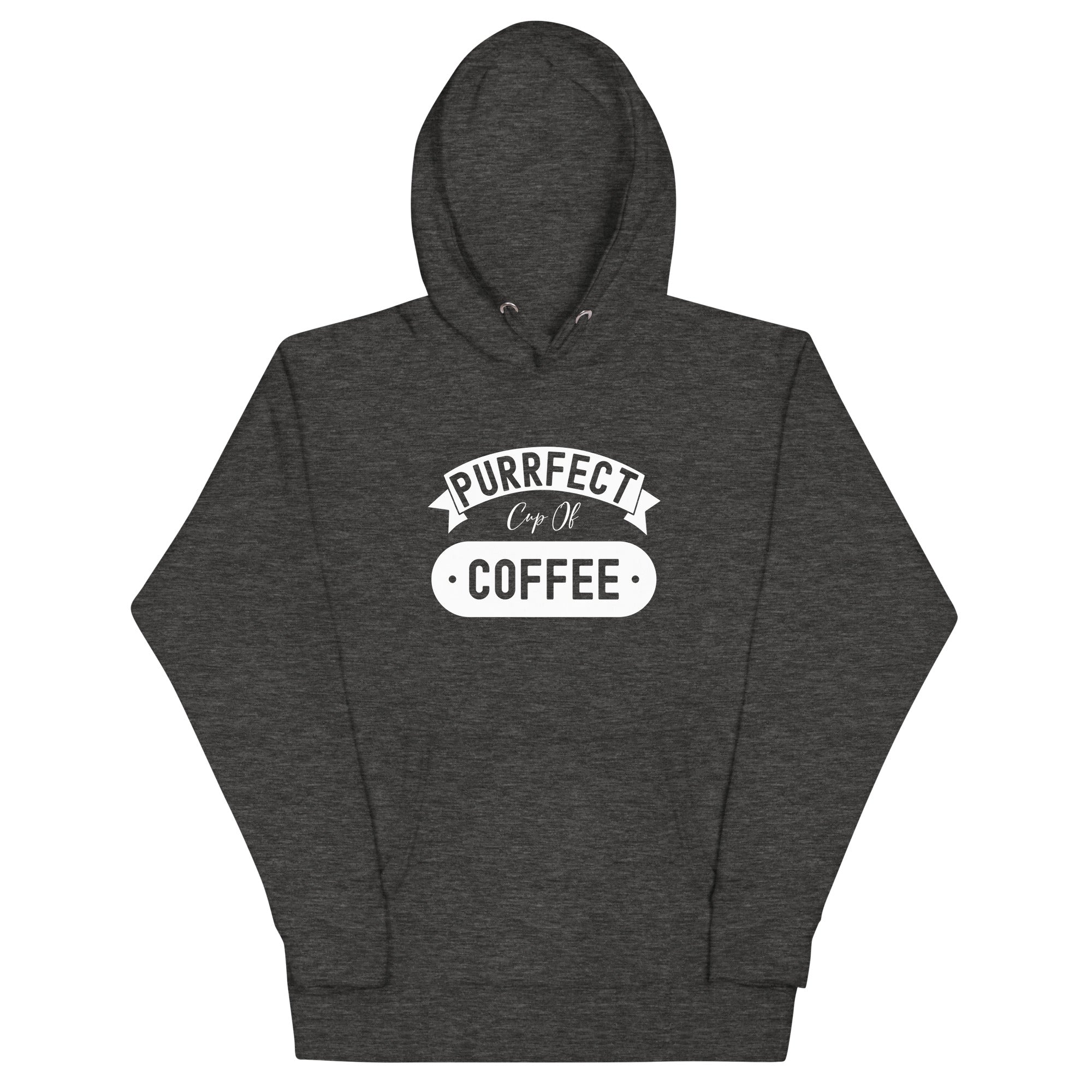 Unisex Hoodie | Purrfect cup of coffee