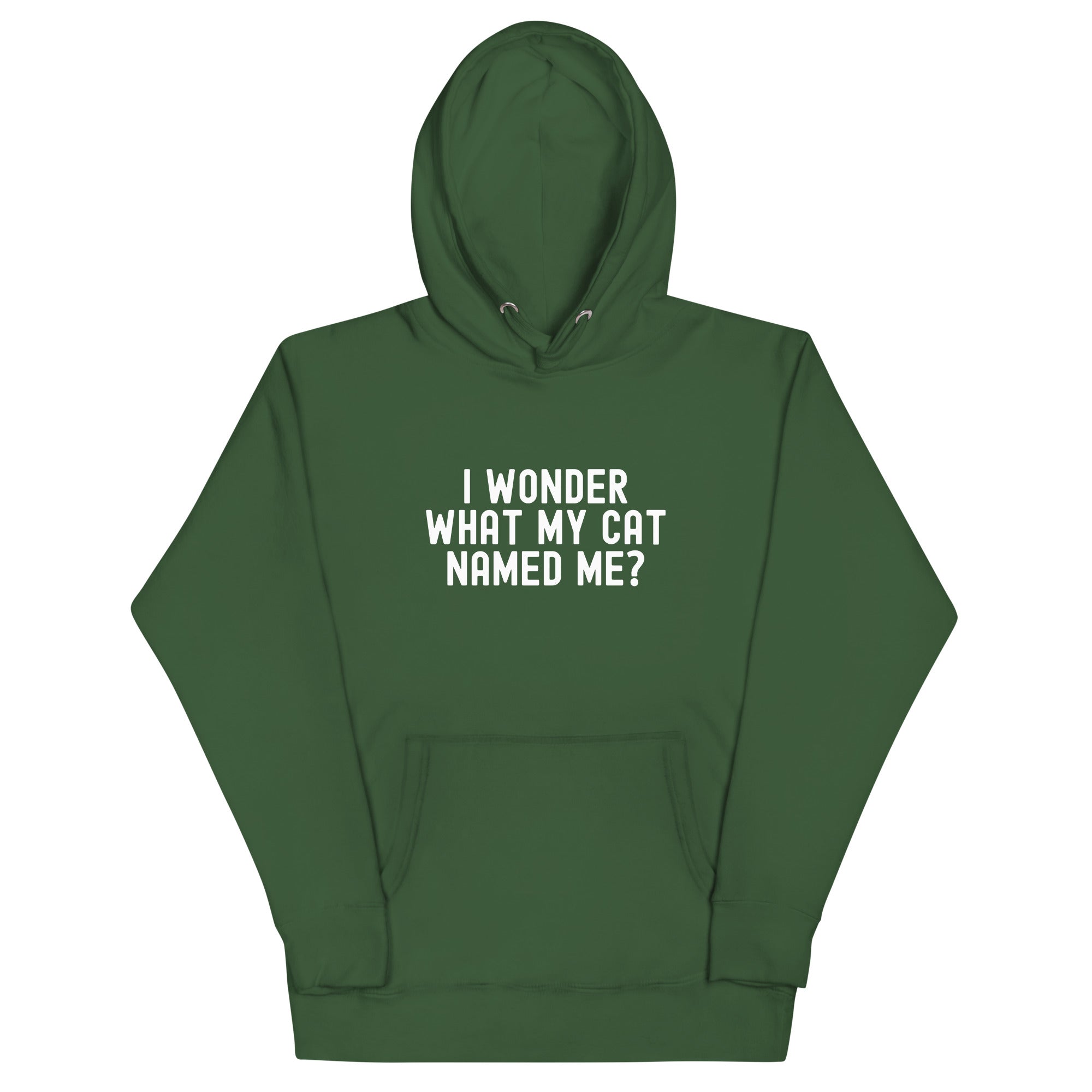 Unisex Hoodie | I wonder what my cat named me