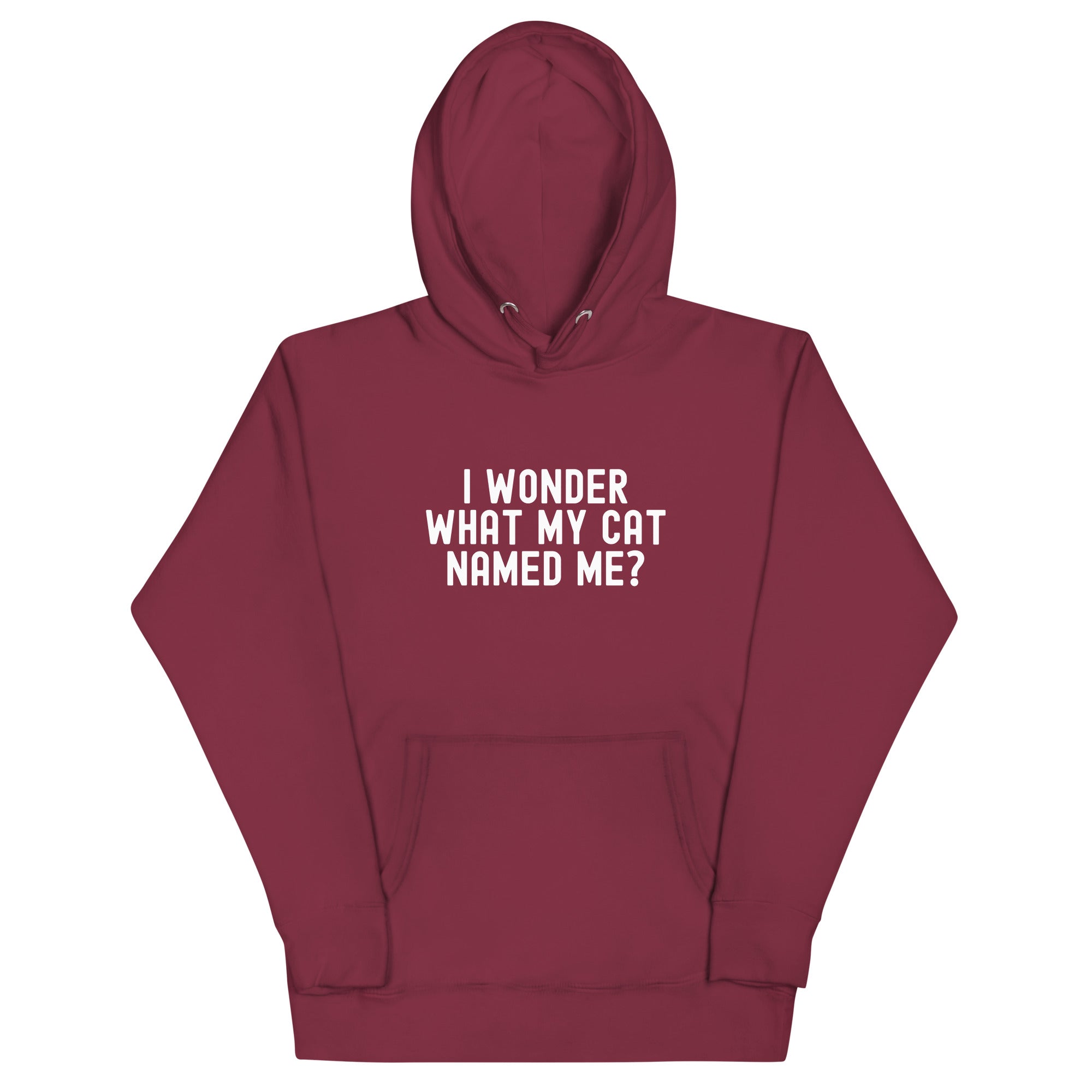 Unisex Hoodie | I wonder what my cat named me