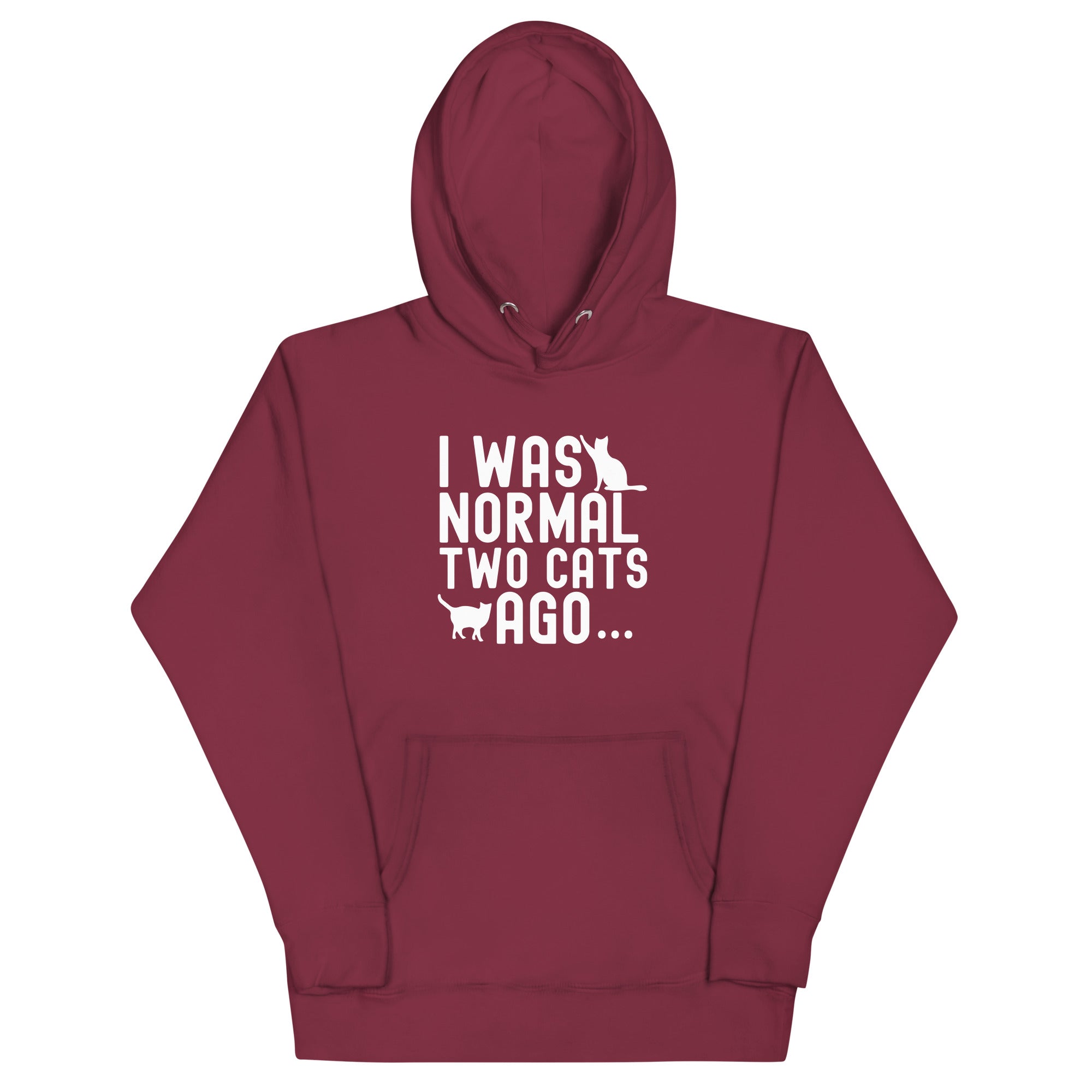 Unisex Hoodie | I was normal two cats ago