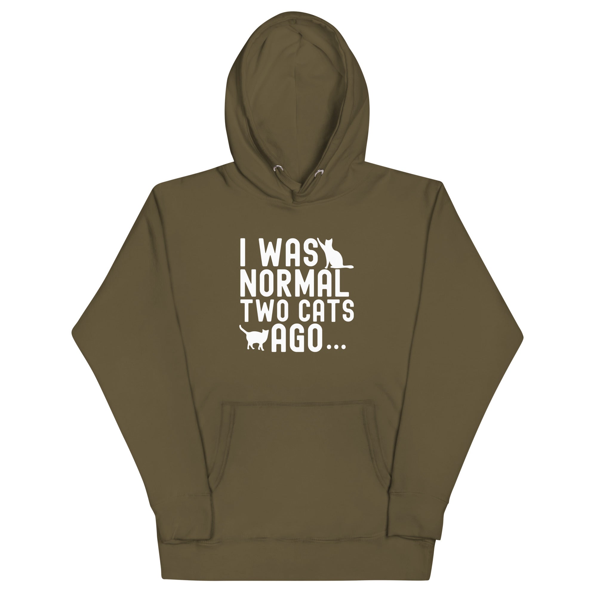 Unisex Hoodie | I was normal two cats ago