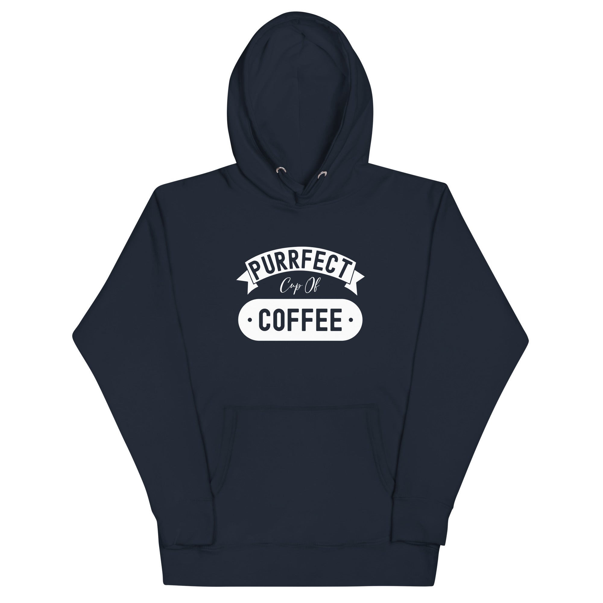 Unisex Hoodie | Purrfect cup of coffee