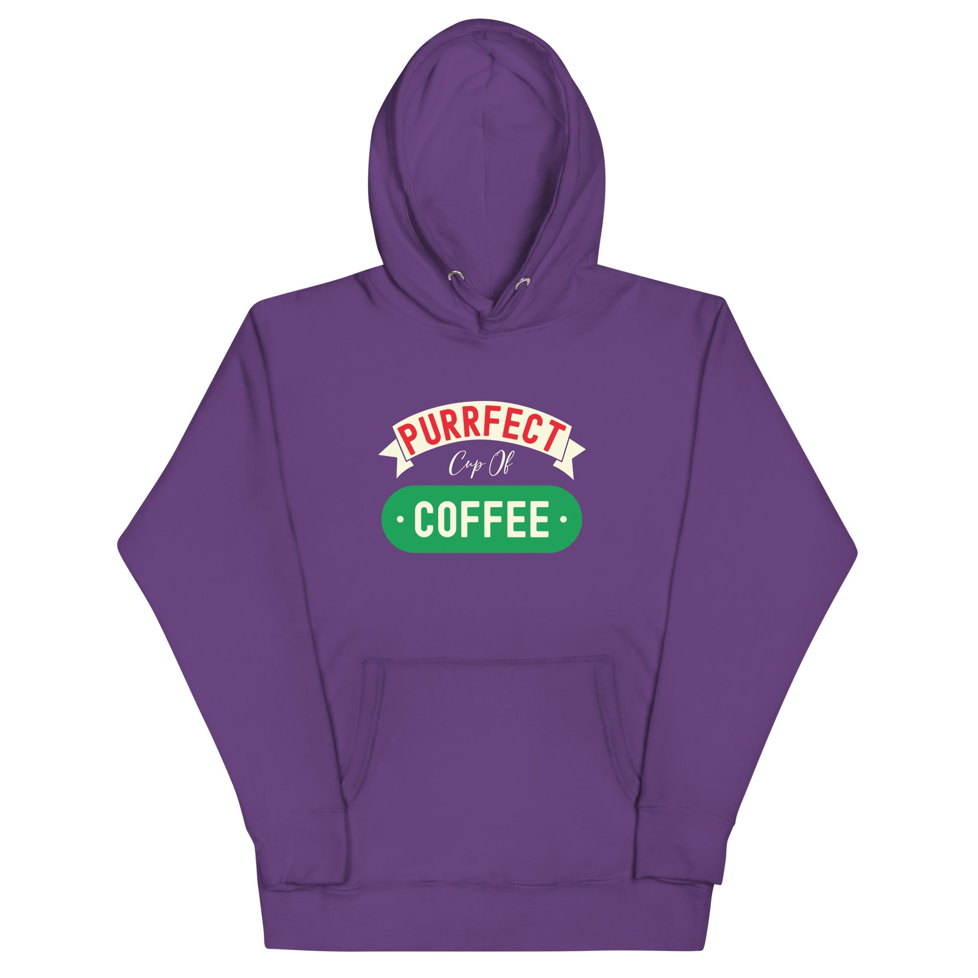 Unisex Hoodie | Purrfect cup of coffee