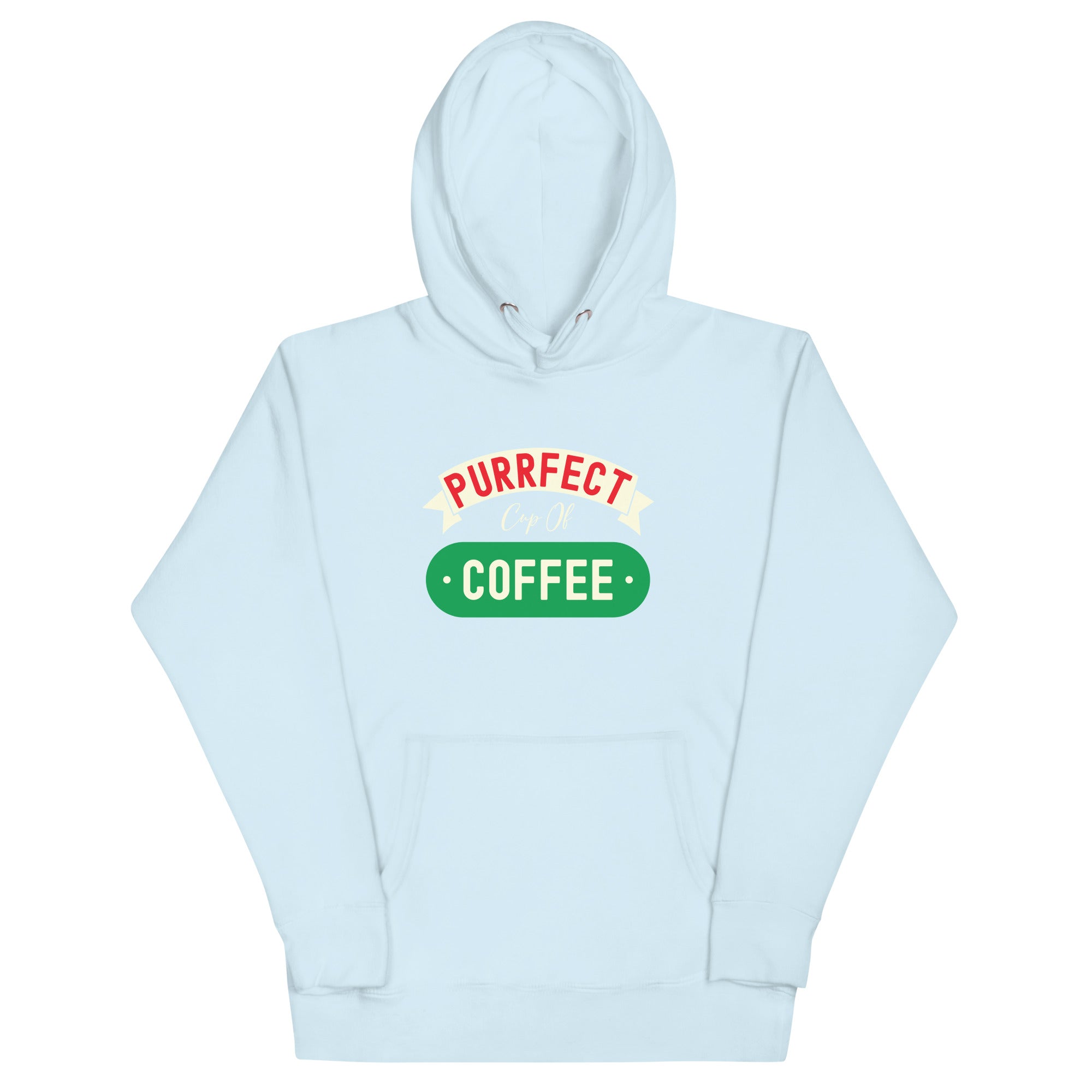 Unisex Hoodie | Purrfect cup of coffee