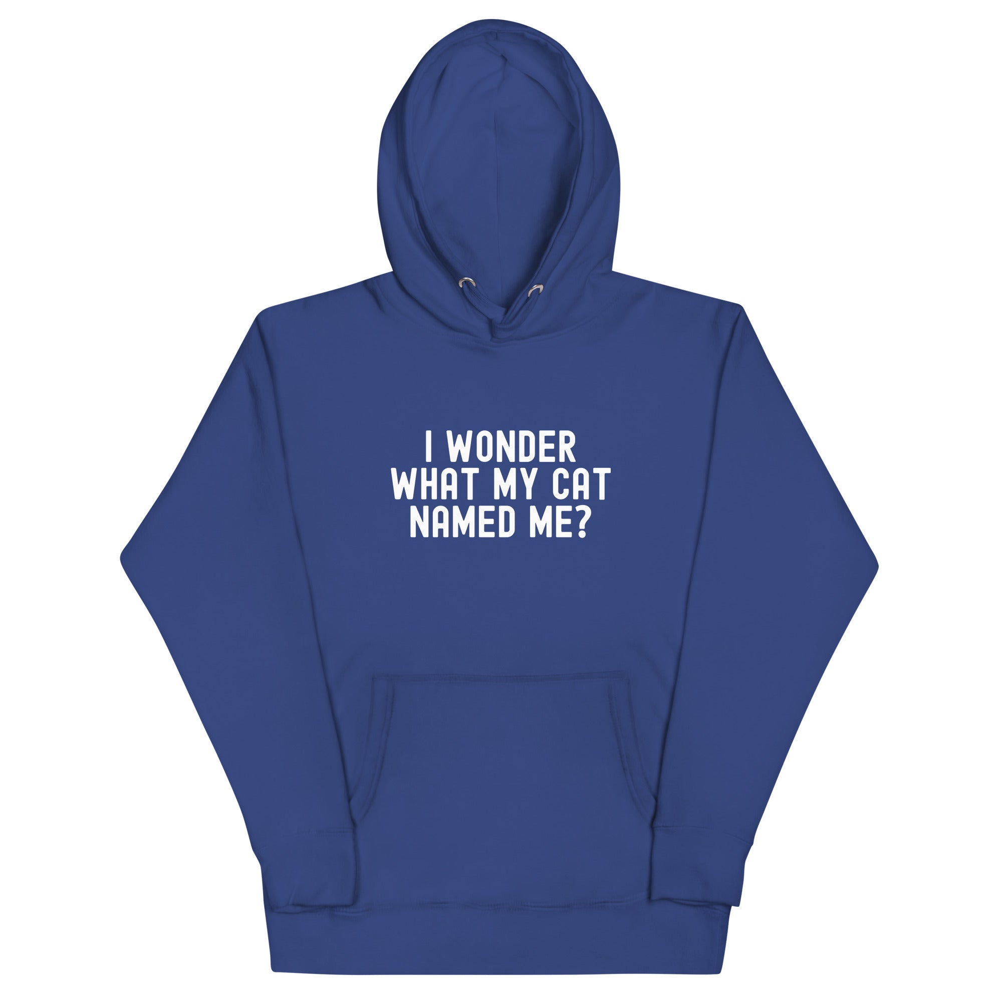 Unisex Hoodie | I wonder what my cat named me