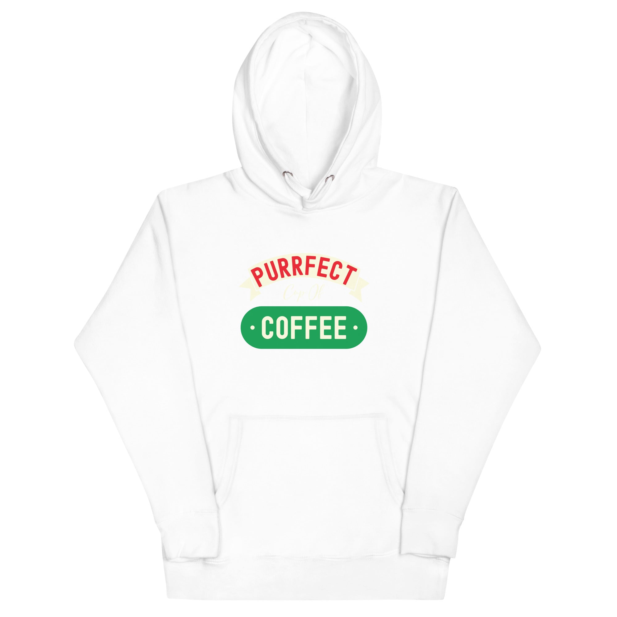 Unisex Hoodie | Purrfect cup of coffee