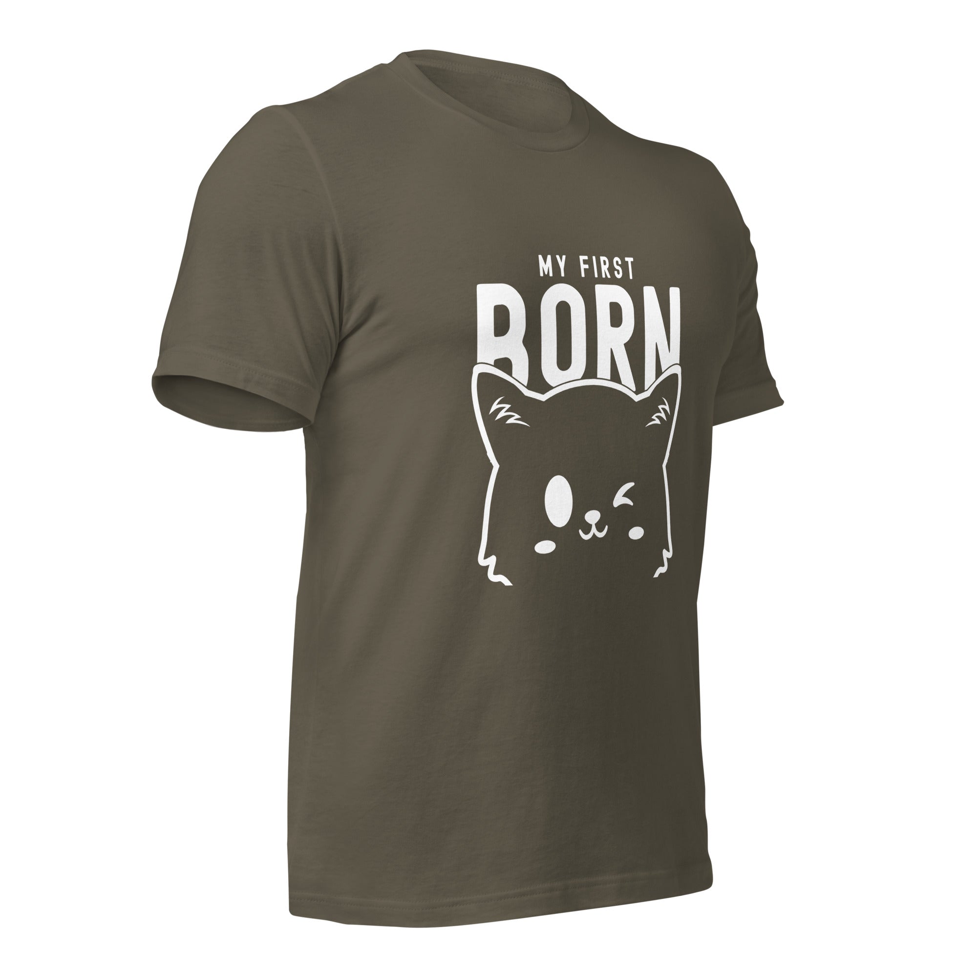 Unisex t-shirt | My First Born (cat)