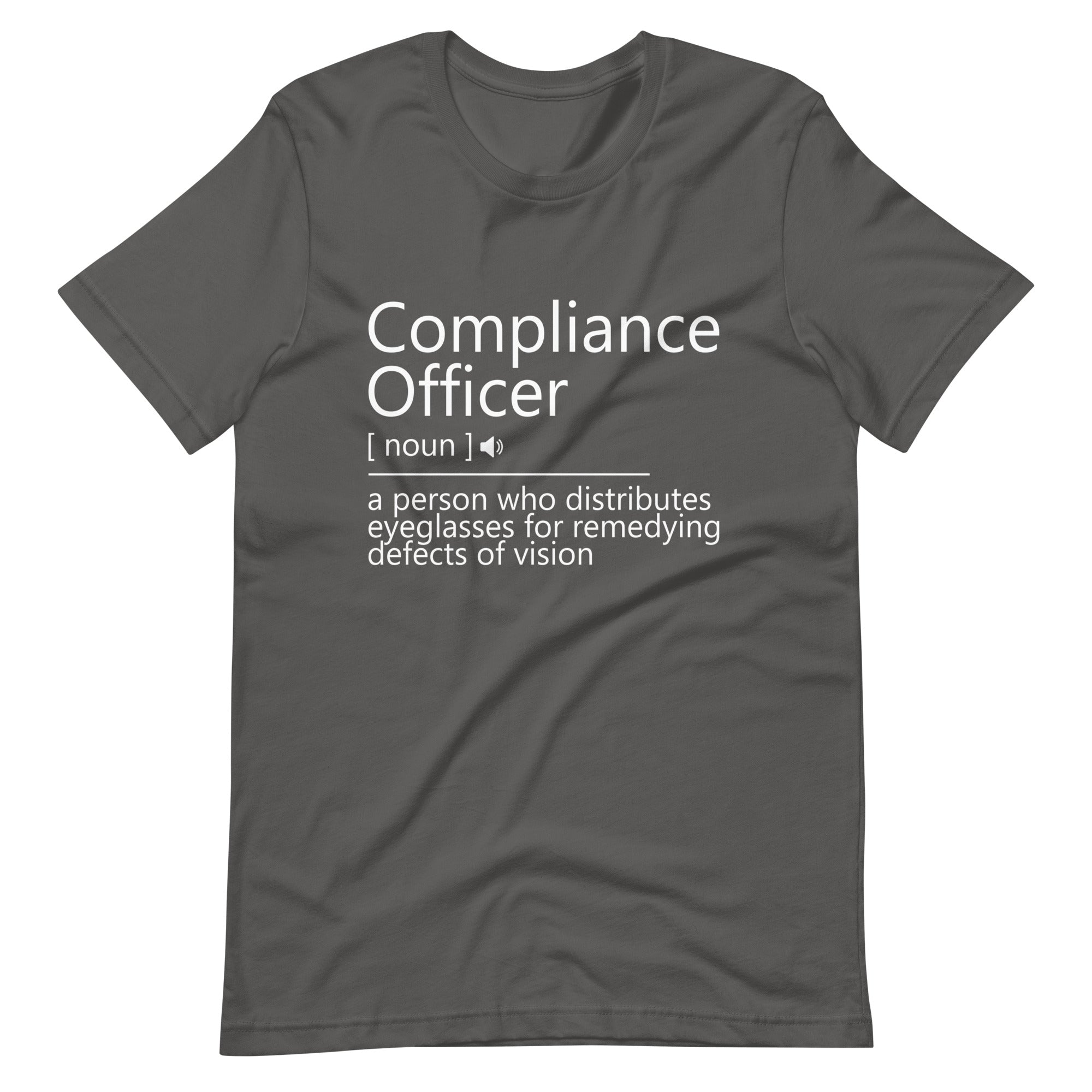 Unisex t-shirt |  Compliance Officer