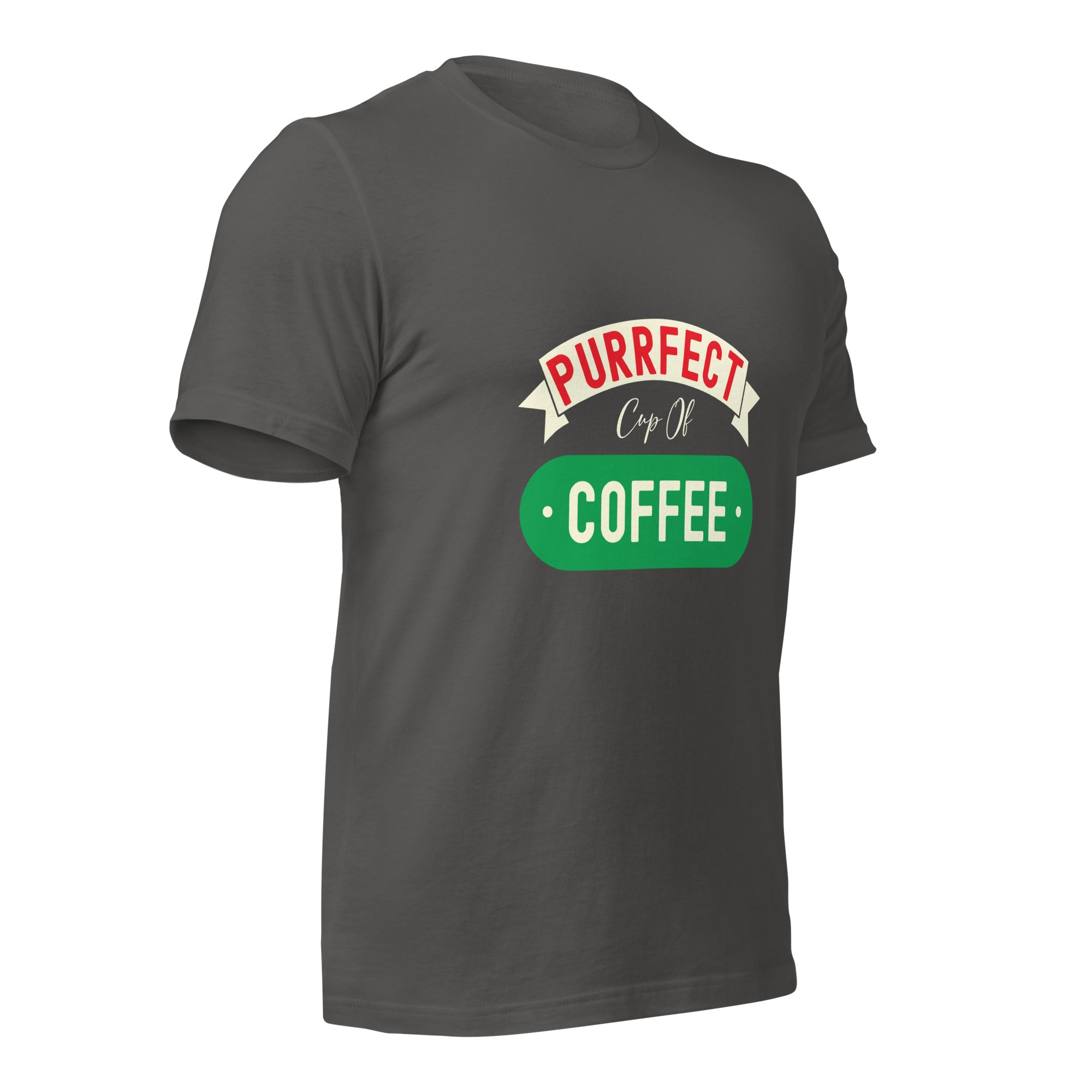 Unisex t-shirt | Purrfect cup of coffee