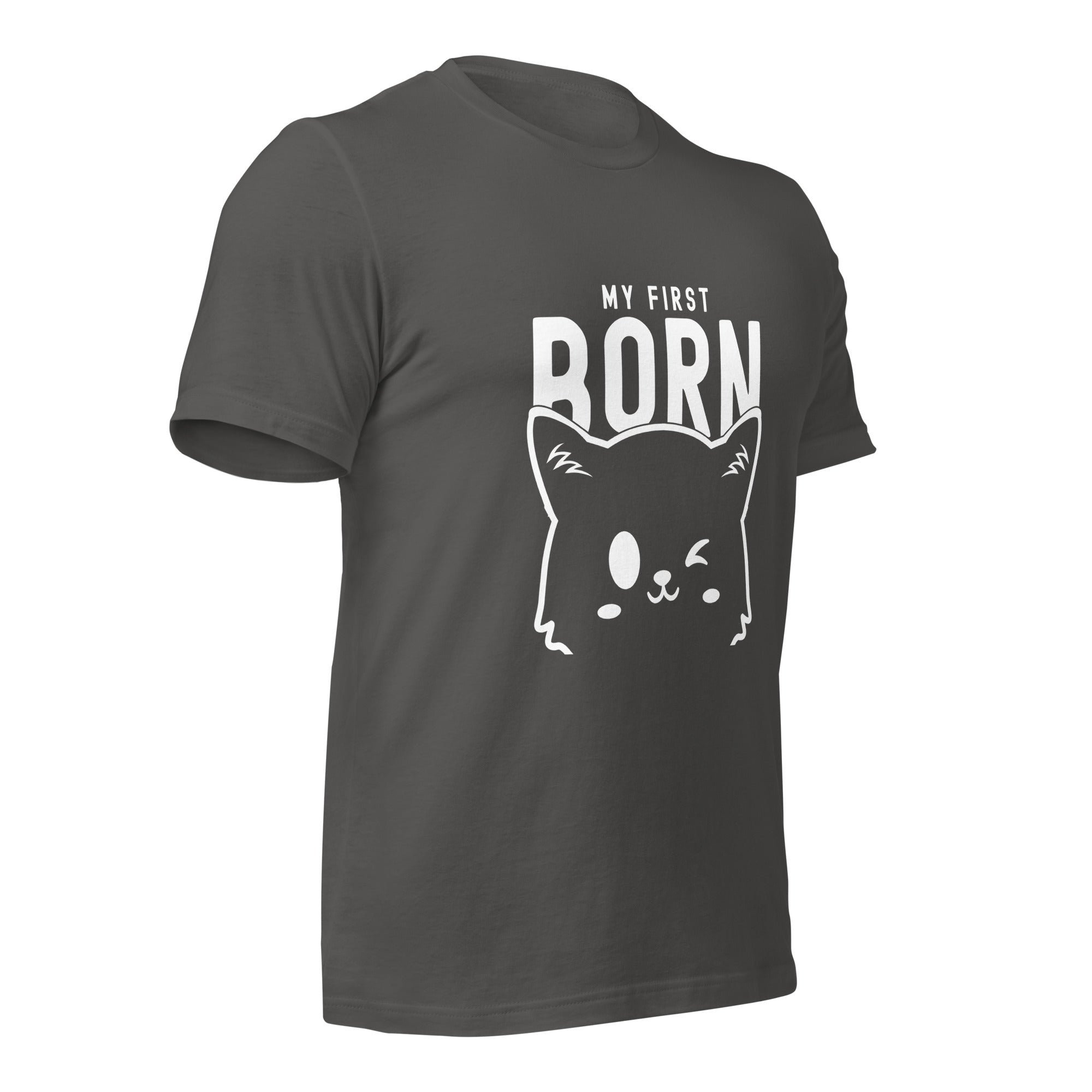 Unisex t-shirt | My First Born (cat)