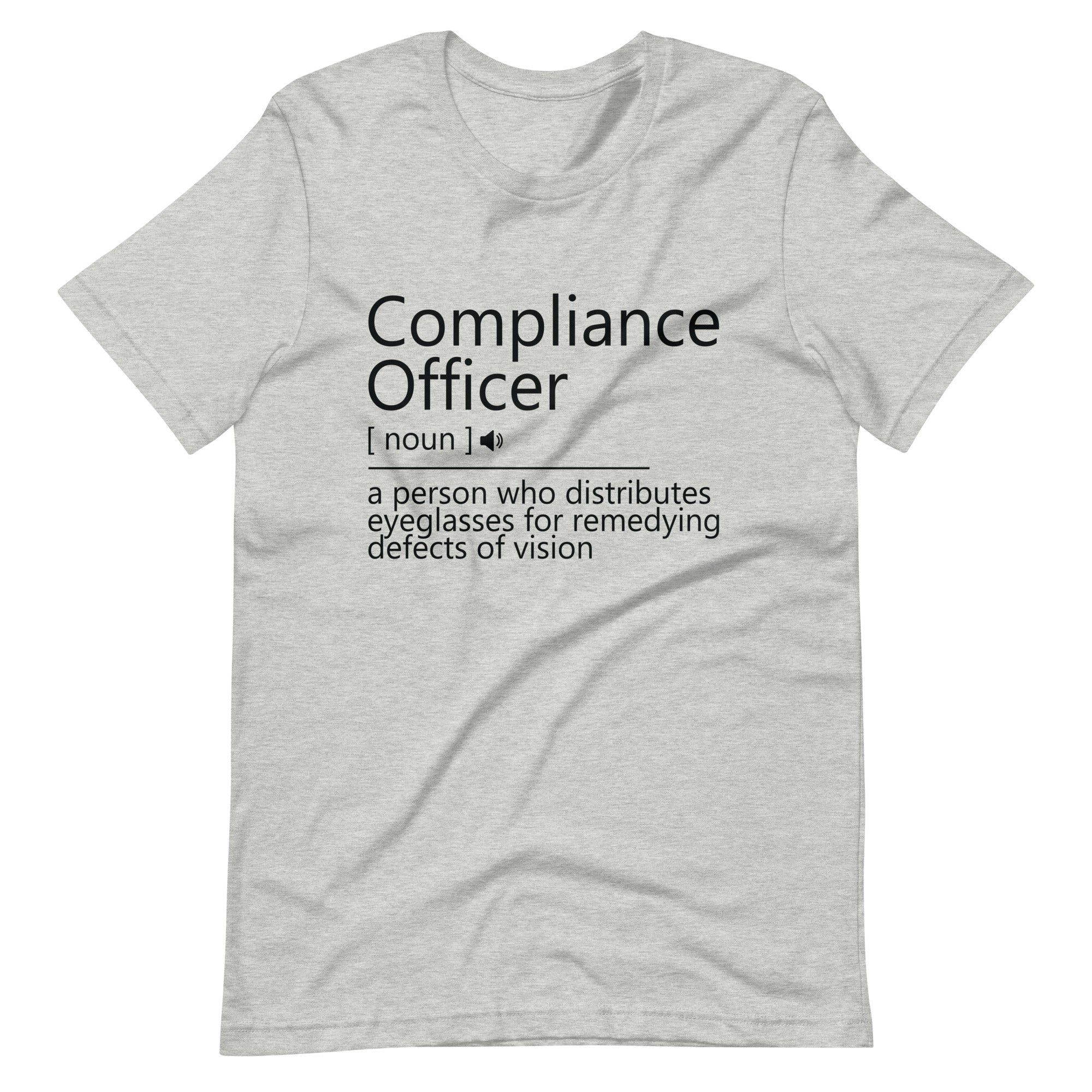 Unisex t-shirt |  Compliance Officer