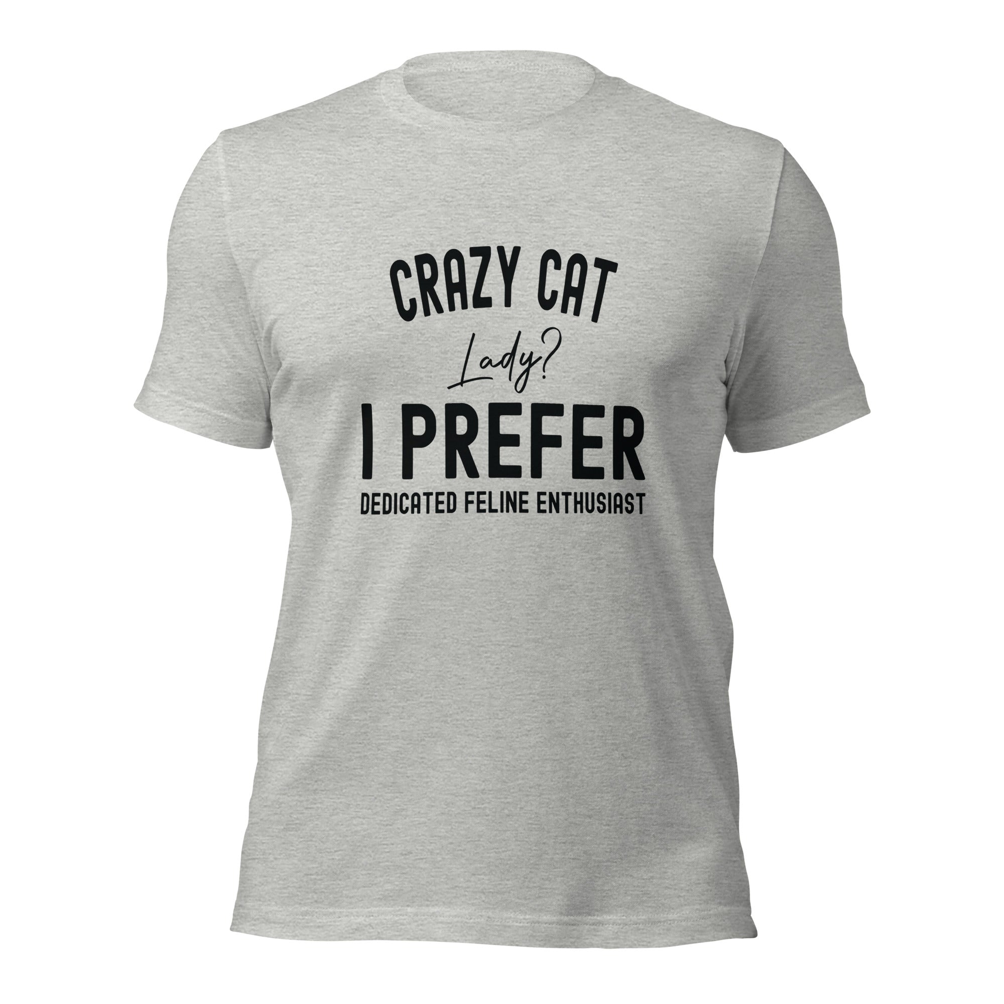 Unisex t-shirt | Crazy Cat Lady