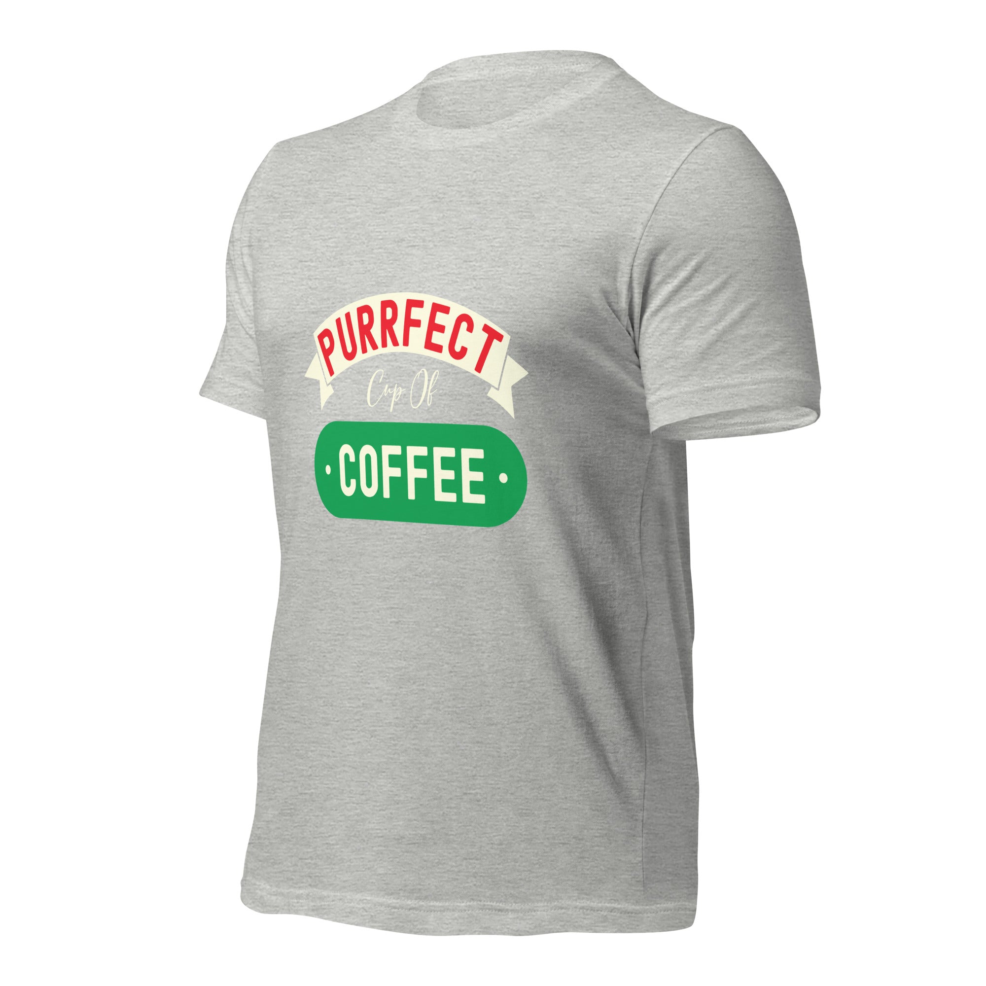 Unisex t-shirt | Purrfect cup of coffee