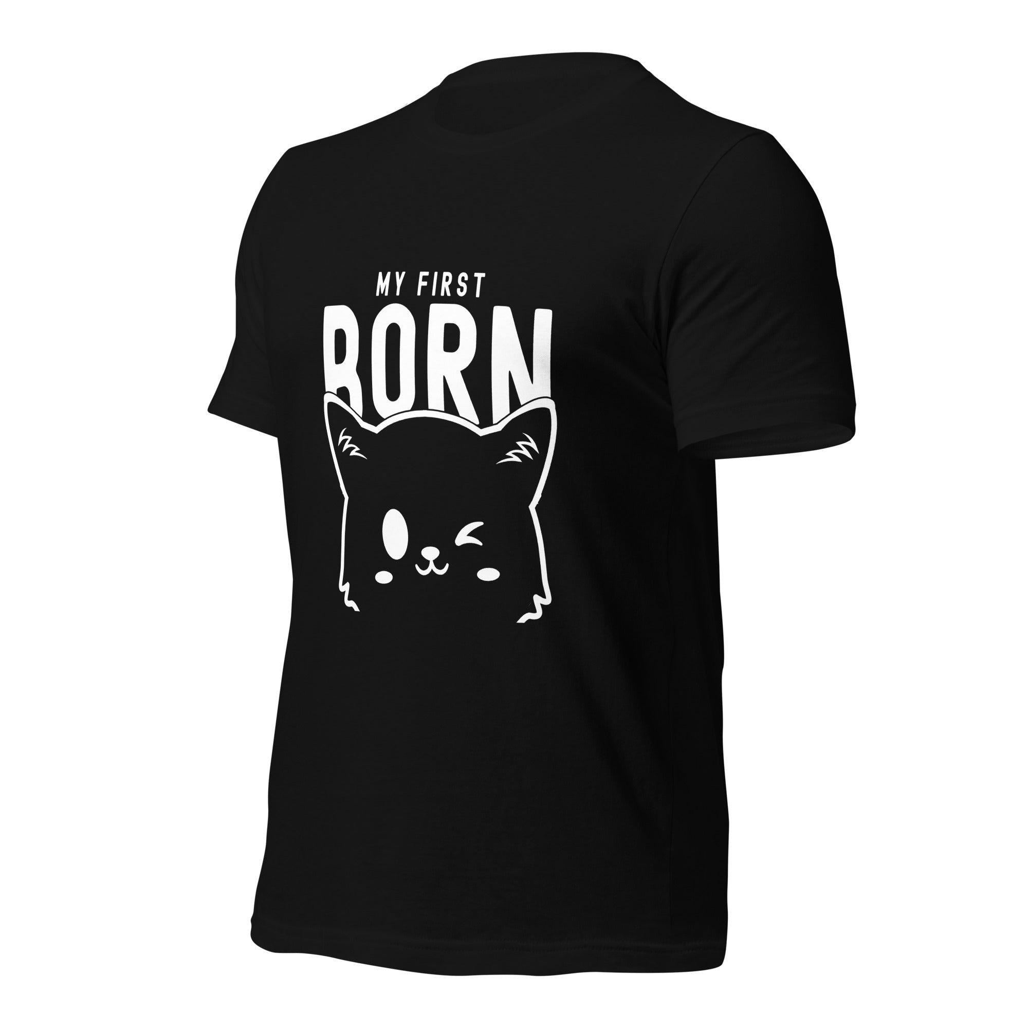 Unisex t-shirt | My First Born (cat)