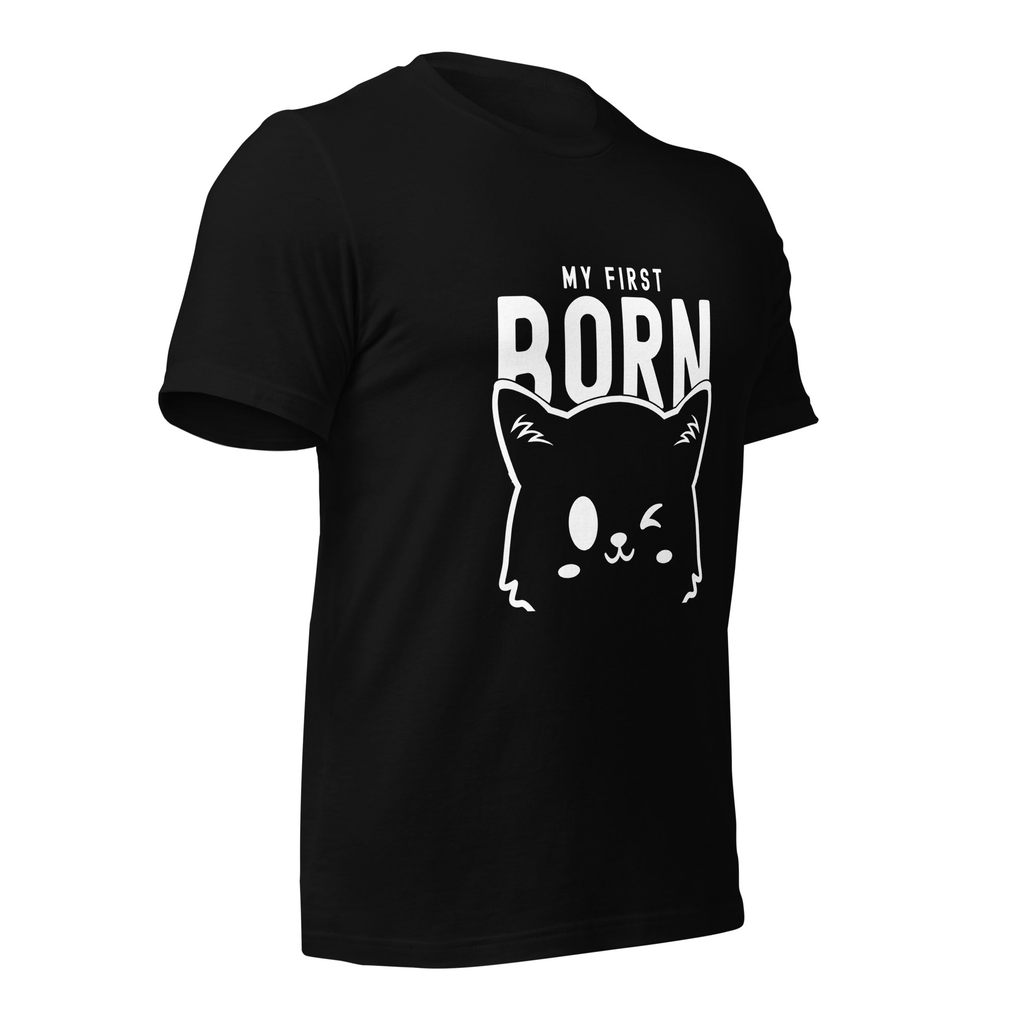 Unisex t-shirt | My First Born (cat)