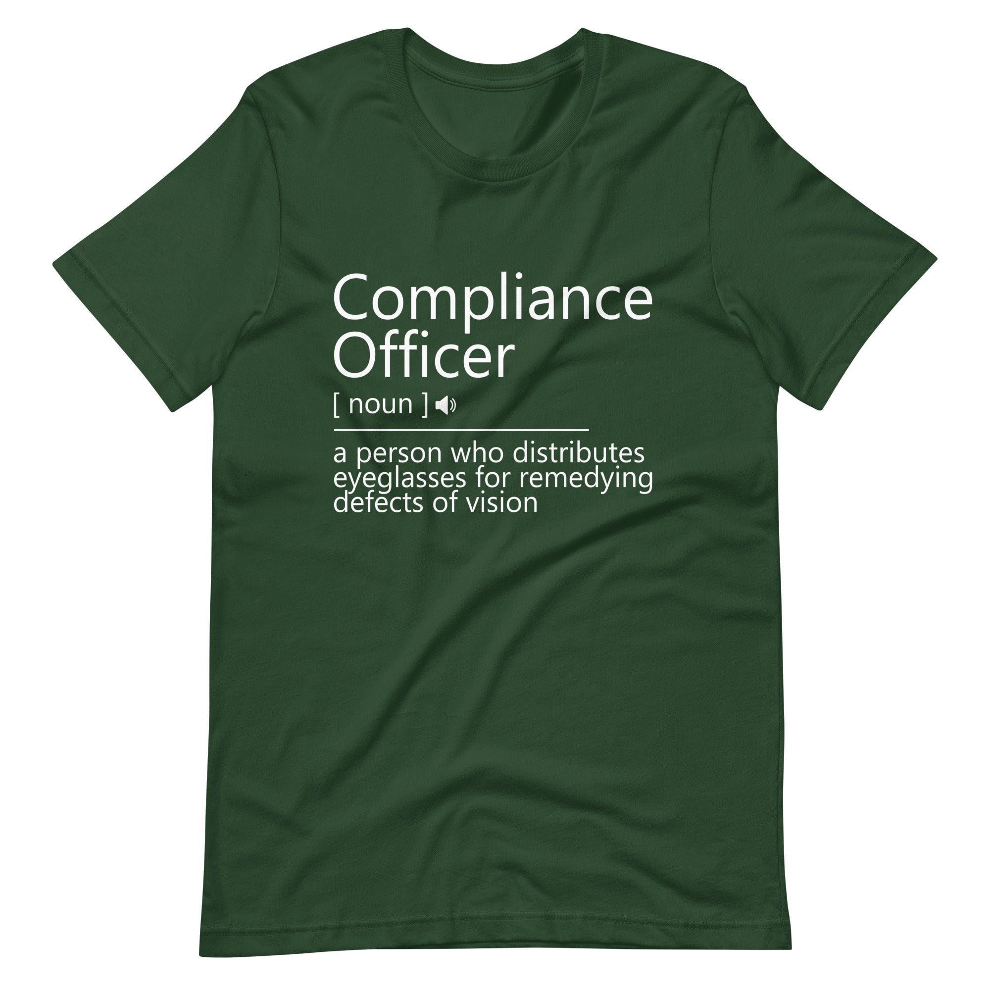 Unisex t-shirt |  Compliance Officer