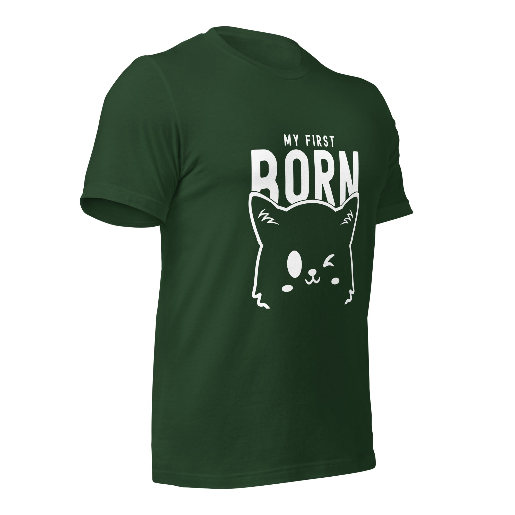 Unisex t-shirt | My First Born (cat)