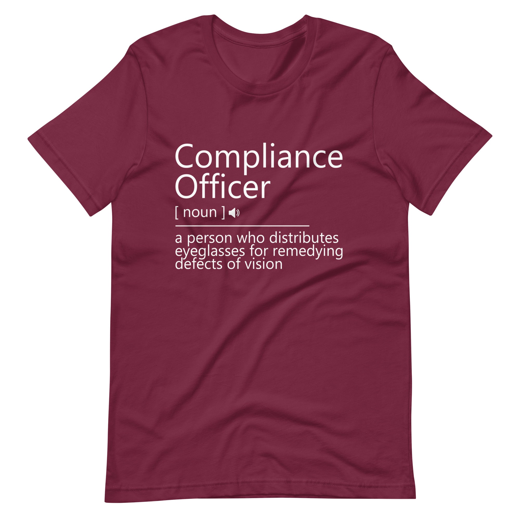 Unisex t-shirt |  Compliance Officer