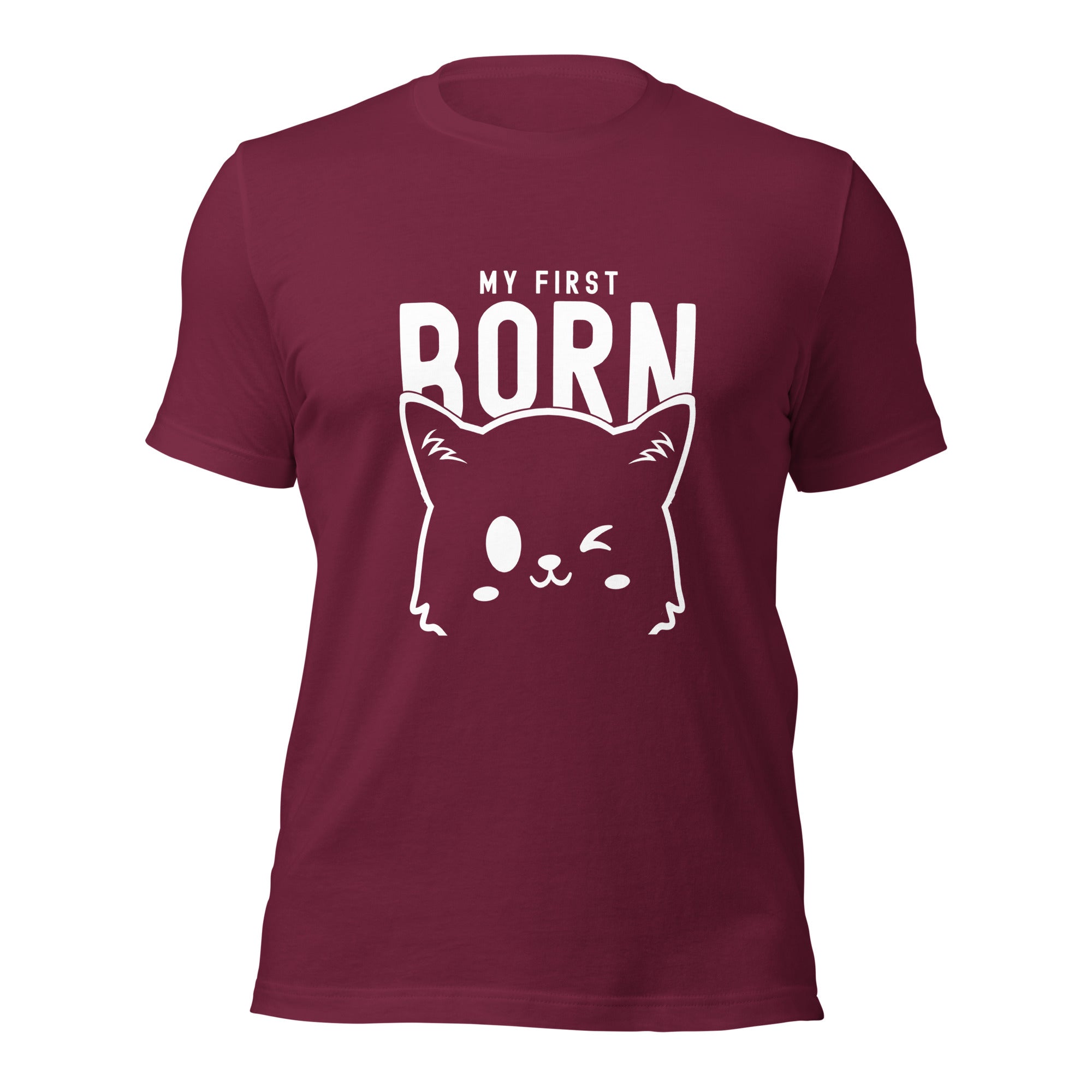 Unisex t-shirt | My First Born (cat)
