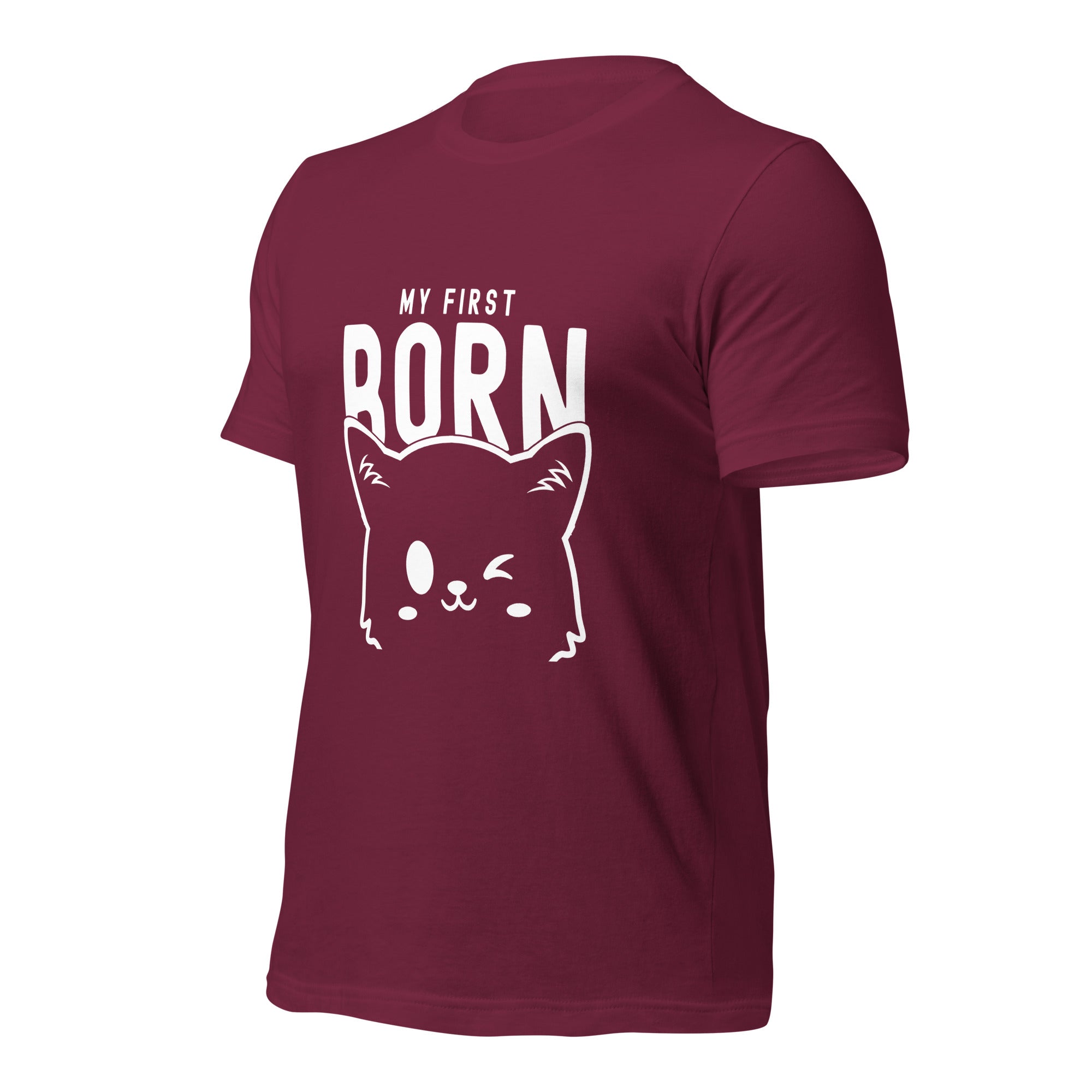 Unisex t-shirt | My First Born (cat)