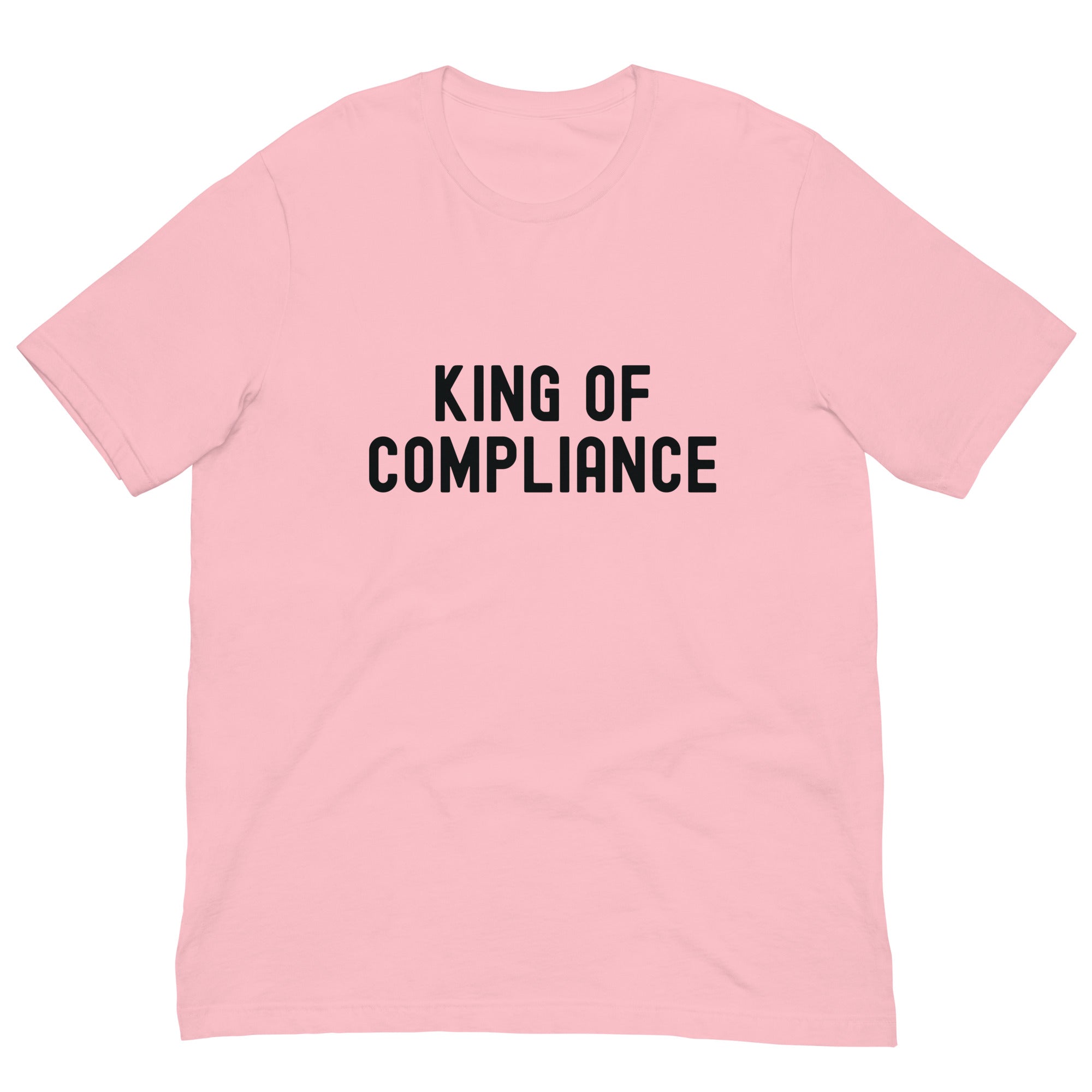 Unisex t-shirt | King of Compliance