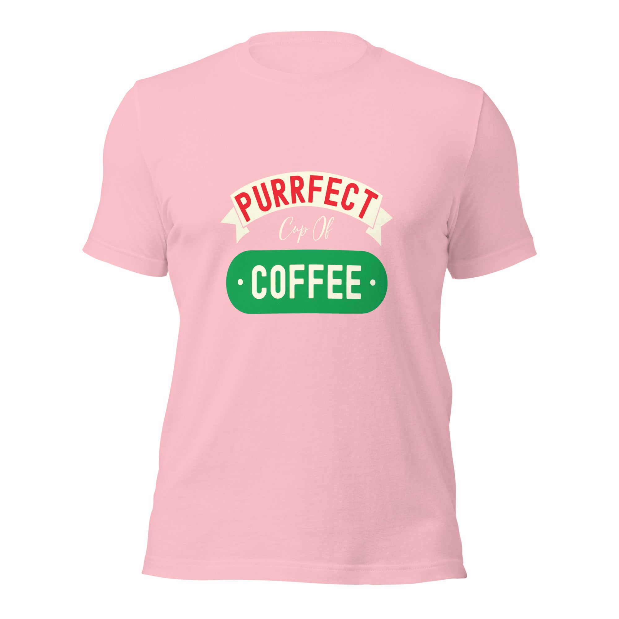 Unisex t-shirt | Purrfect cup of coffee