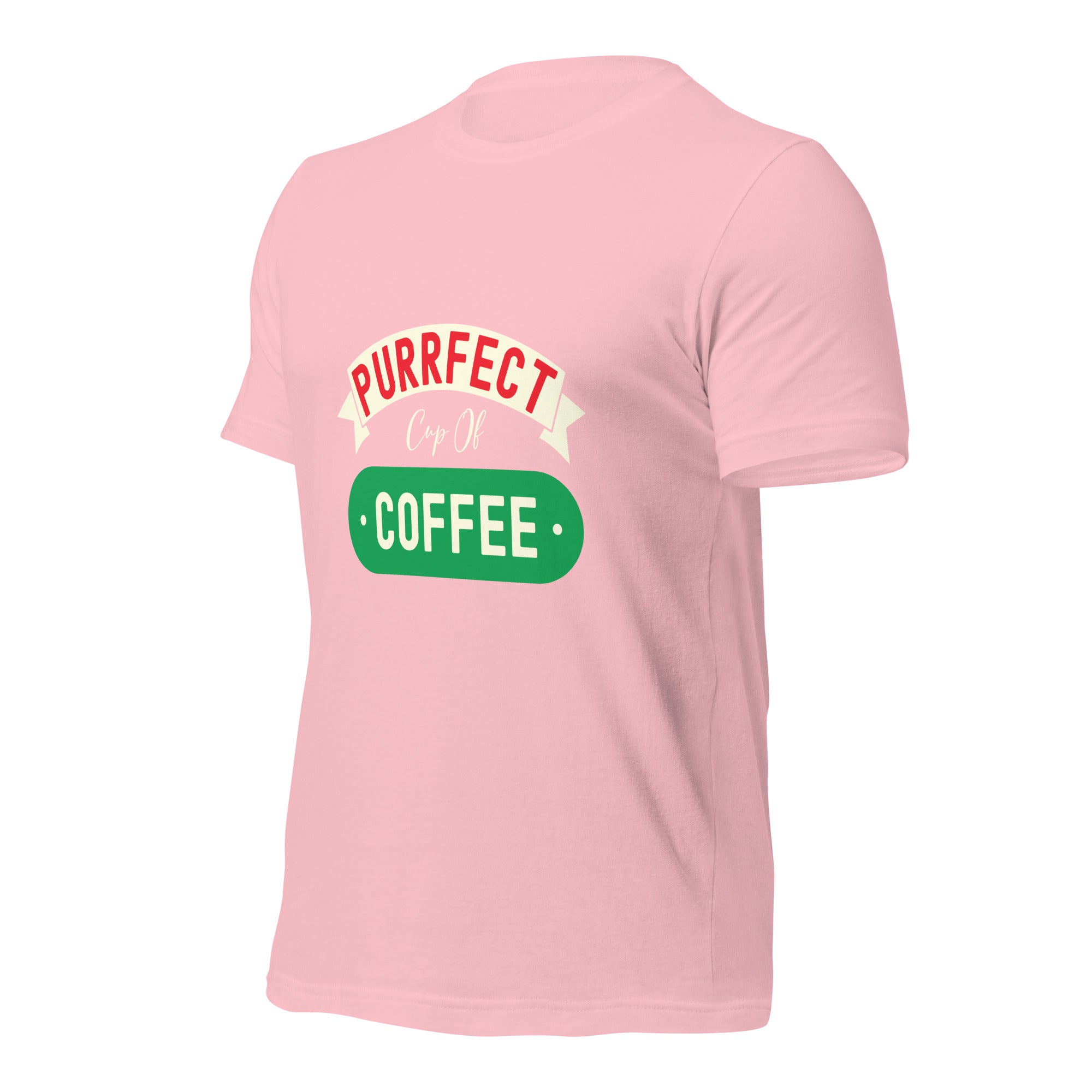 Unisex t-shirt | Purrfect cup of coffee
