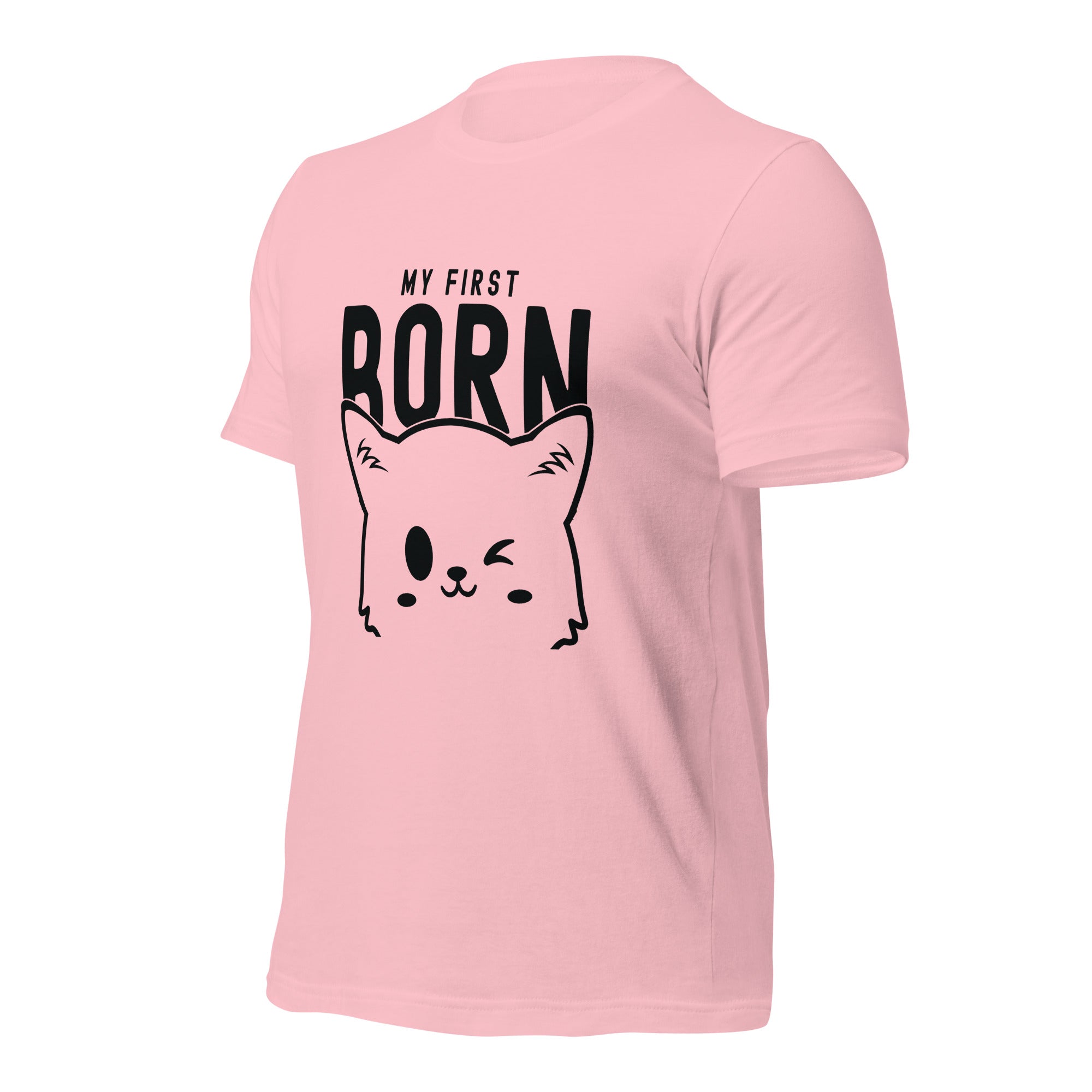 Unisex t-shirt | My First Born (cat)