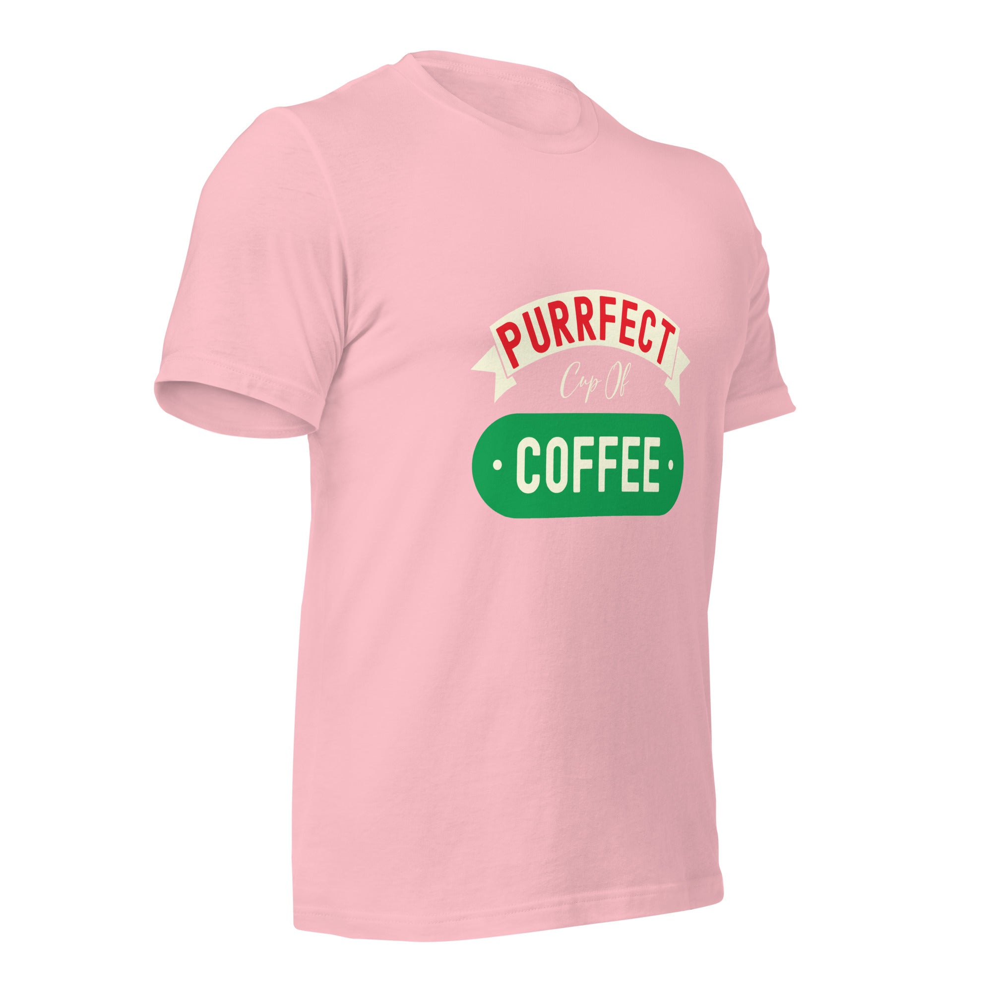 Unisex t-shirt | Purrfect cup of coffee