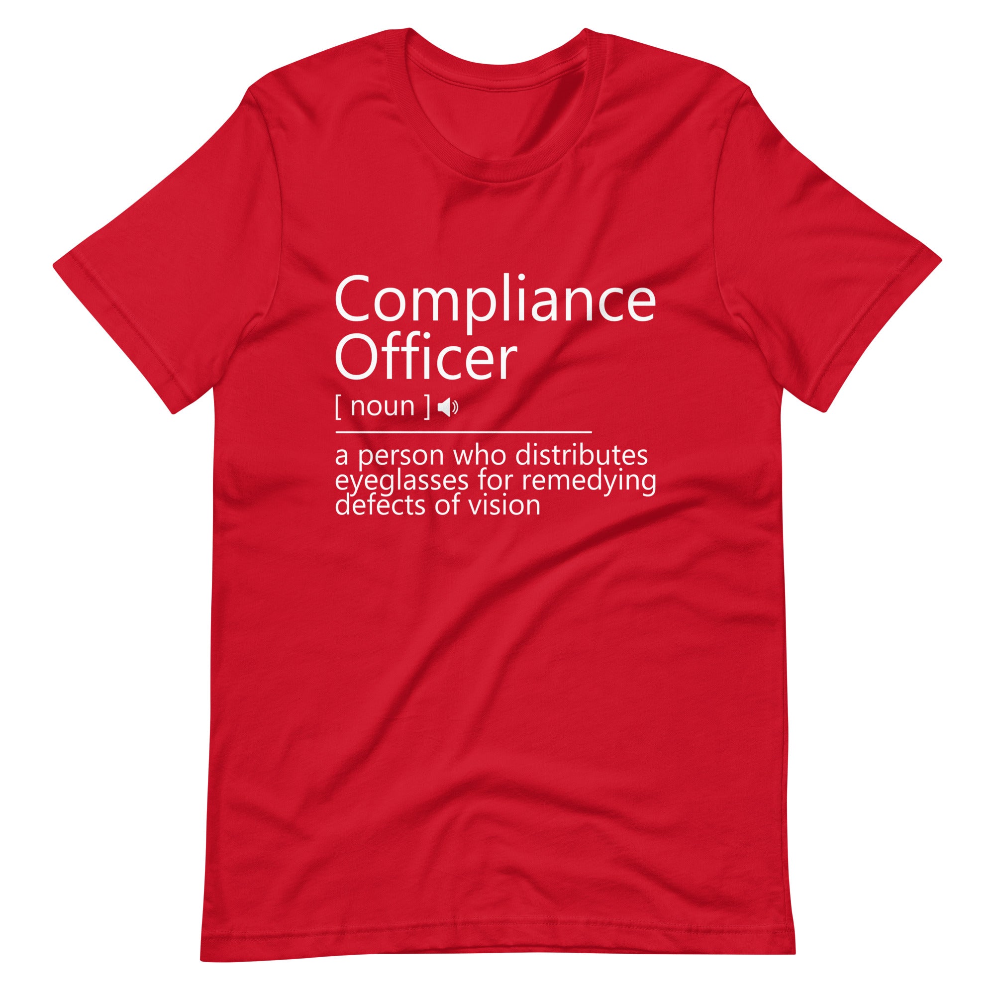 Unisex t-shirt |  Compliance Officer