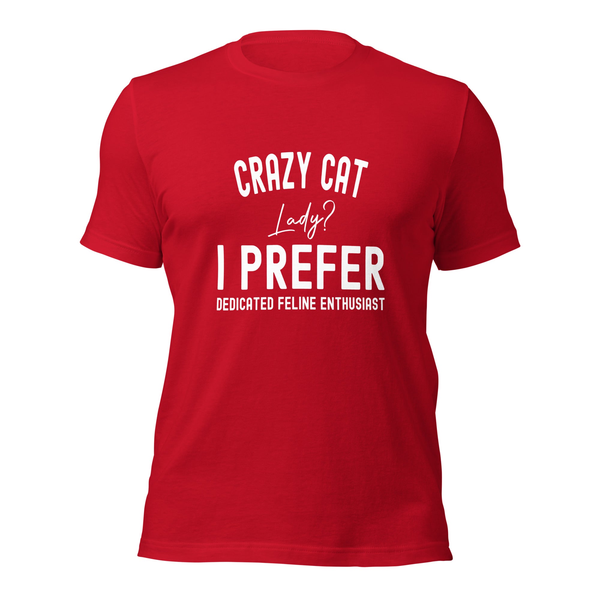 Unisex t-shirt | Crazy Cat Lady