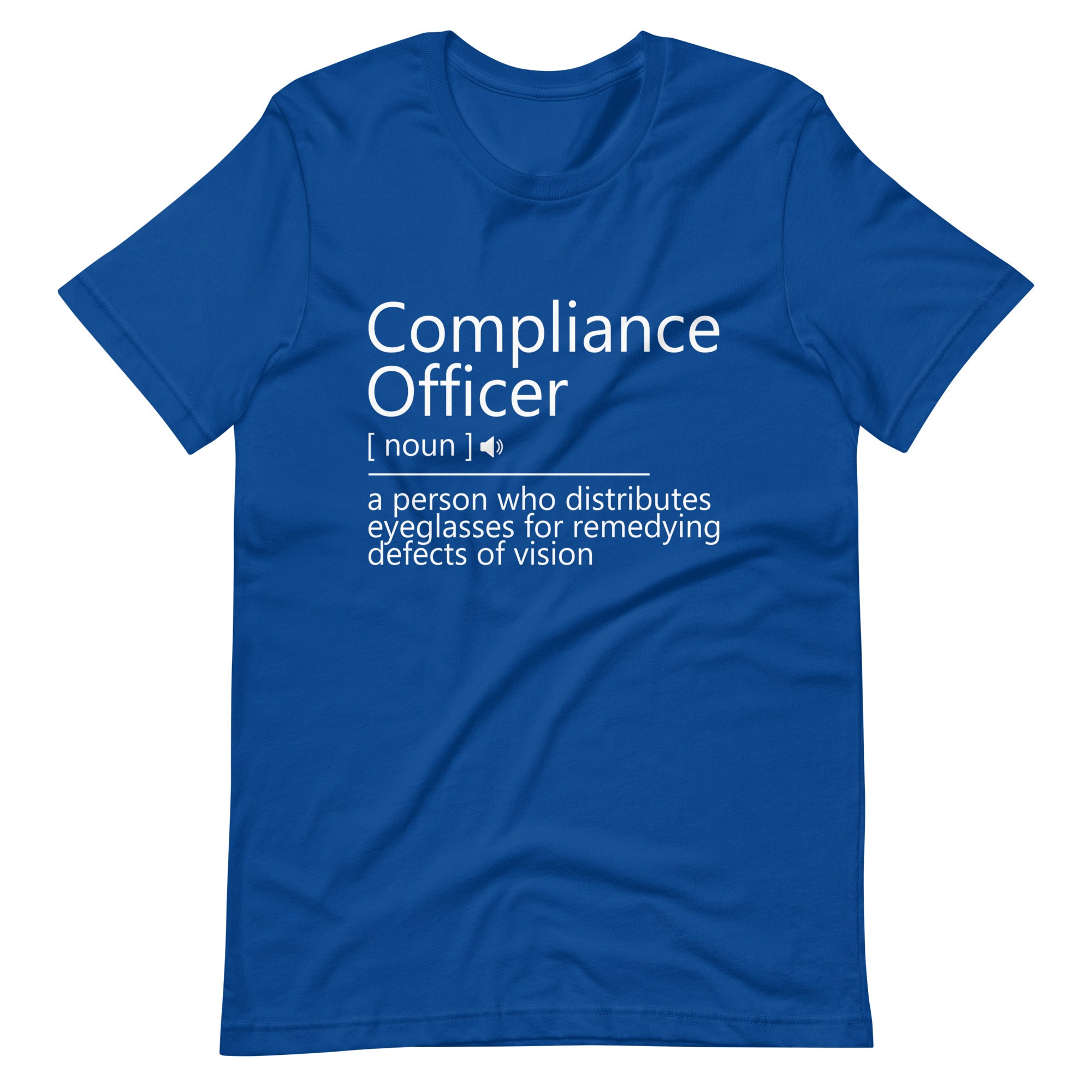 Unisex t-shirt |  Compliance Officer