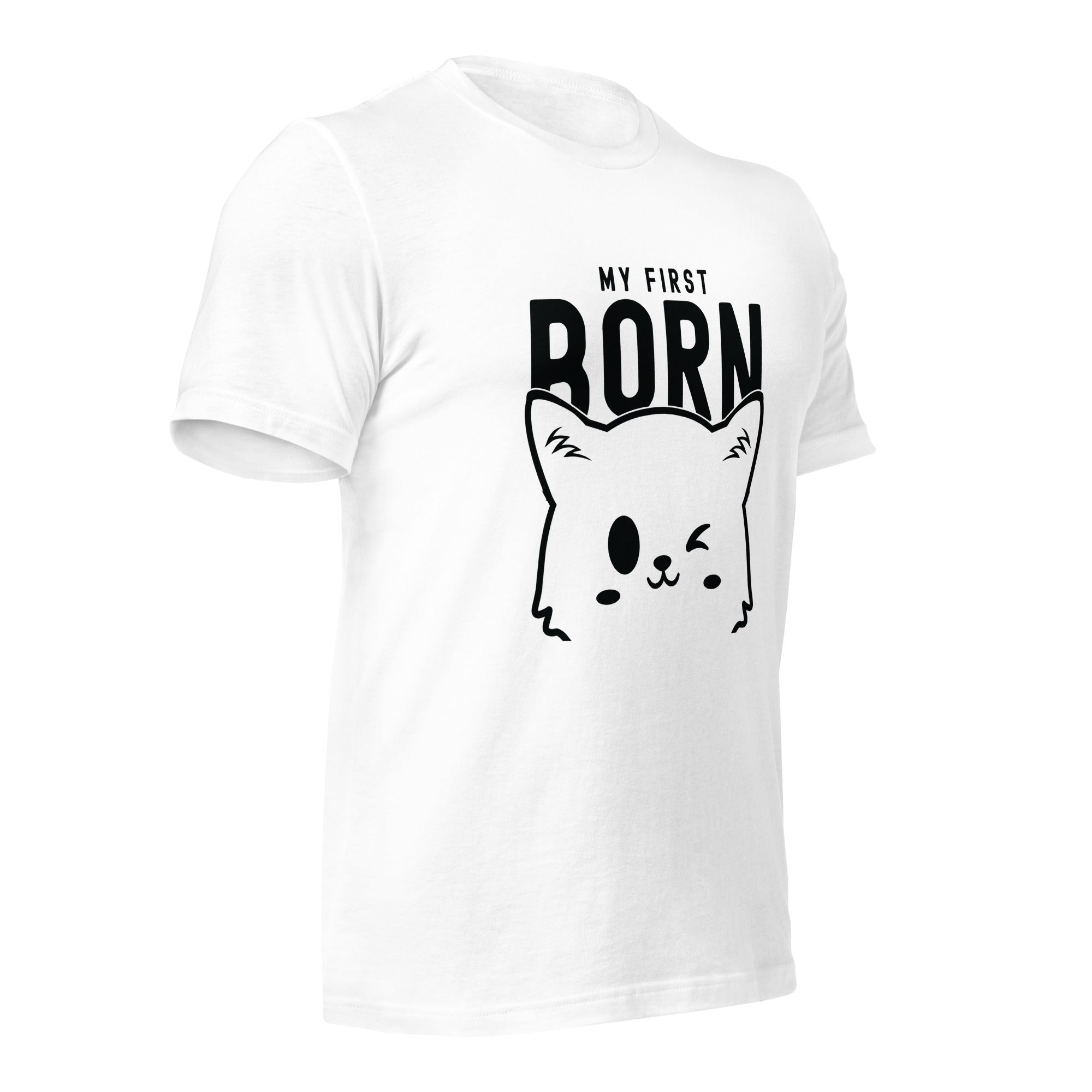 Unisex t-shirt | My First Born (cat)