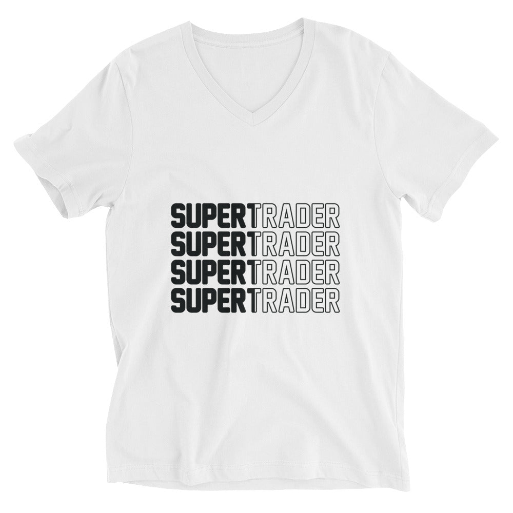 Unisex Short Sleeve V-Neck T-Shirt | Supertrader