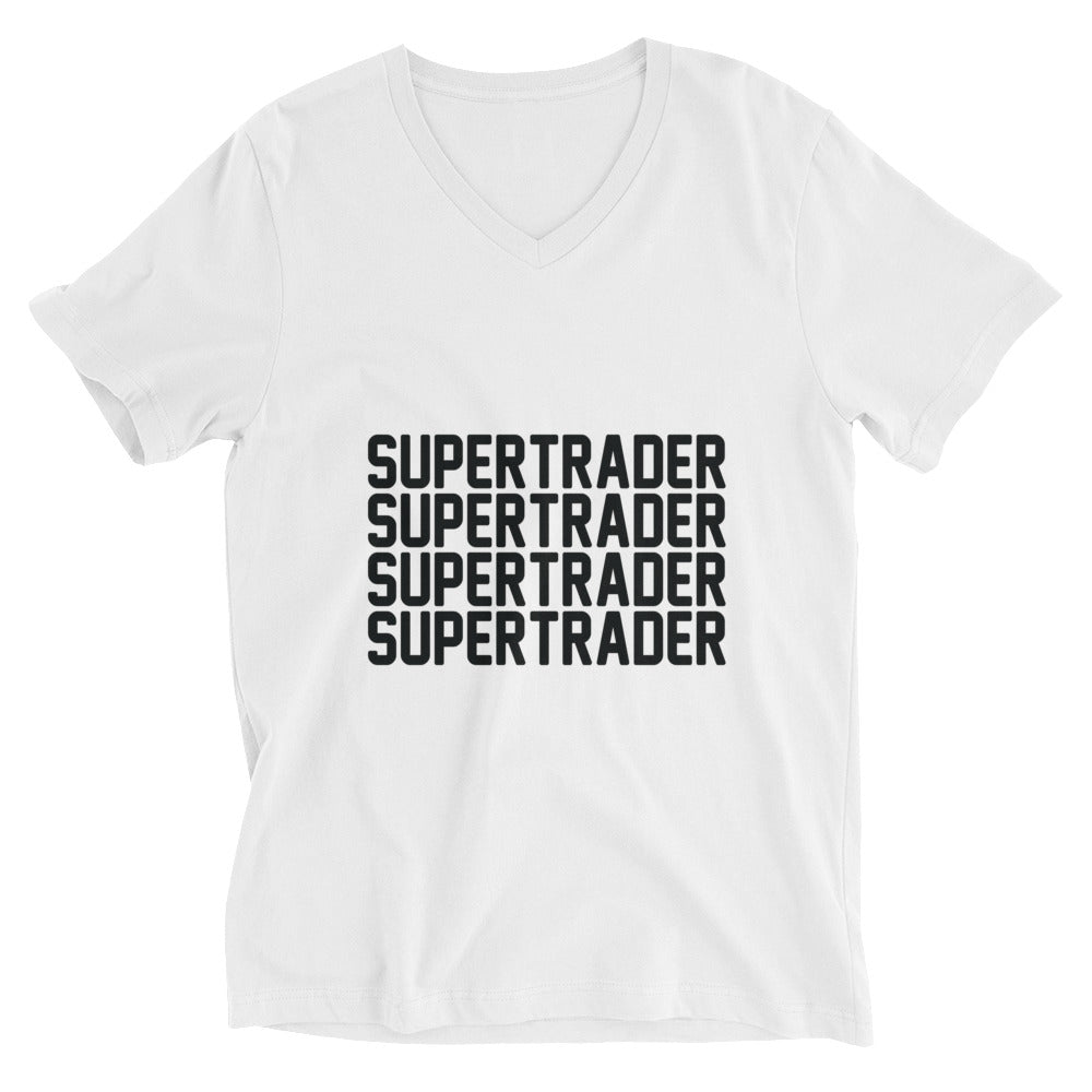 Unisex Short Sleeve V-Neck T-Shirt | Supertrader