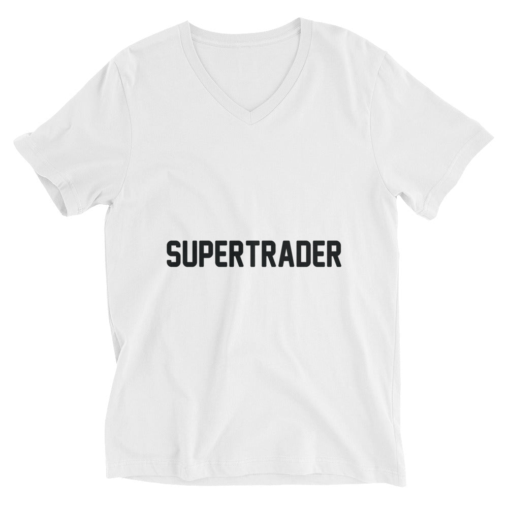 Unisex Short Sleeve V-Neck T-Shirt | Supertrader