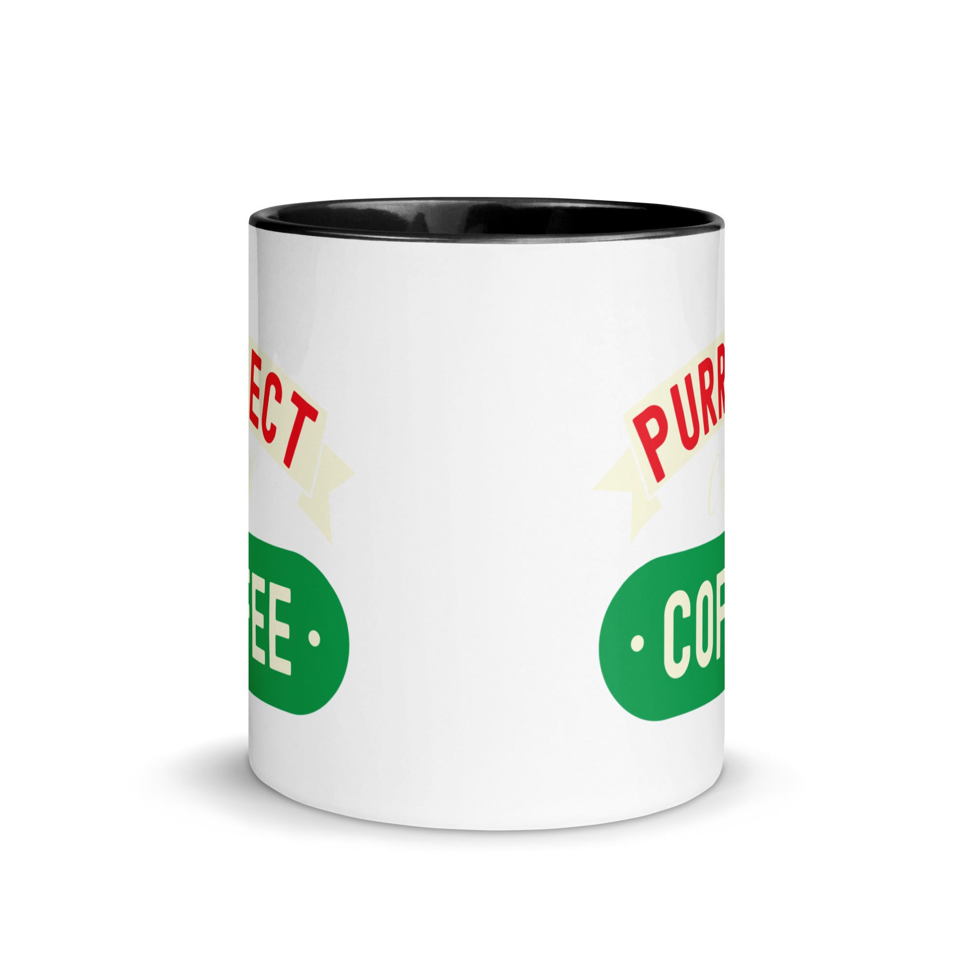 Mug with Color Inside | Purrfect cup of coffee