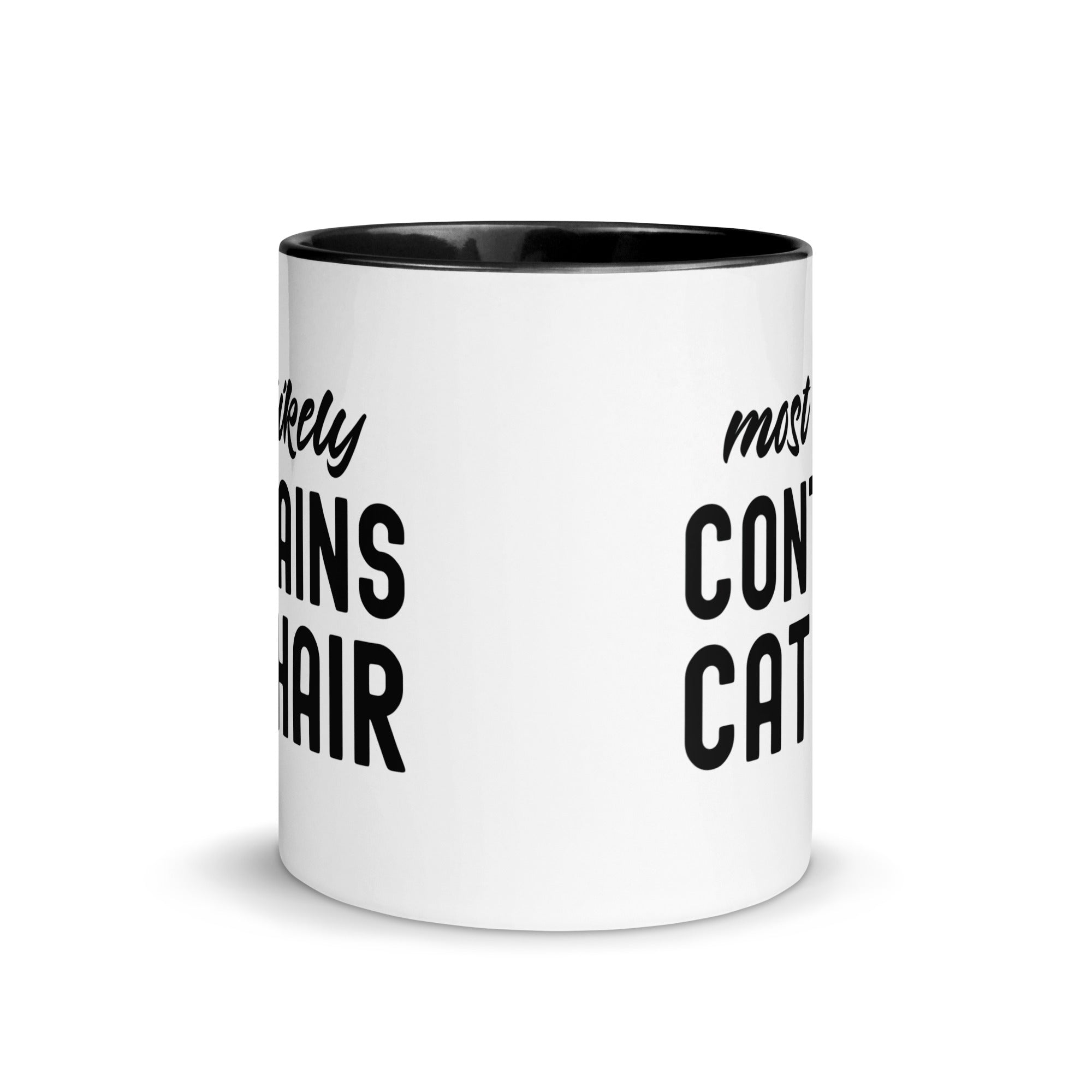 Mug with Color Inside | Most Likely Contains Cat Hair