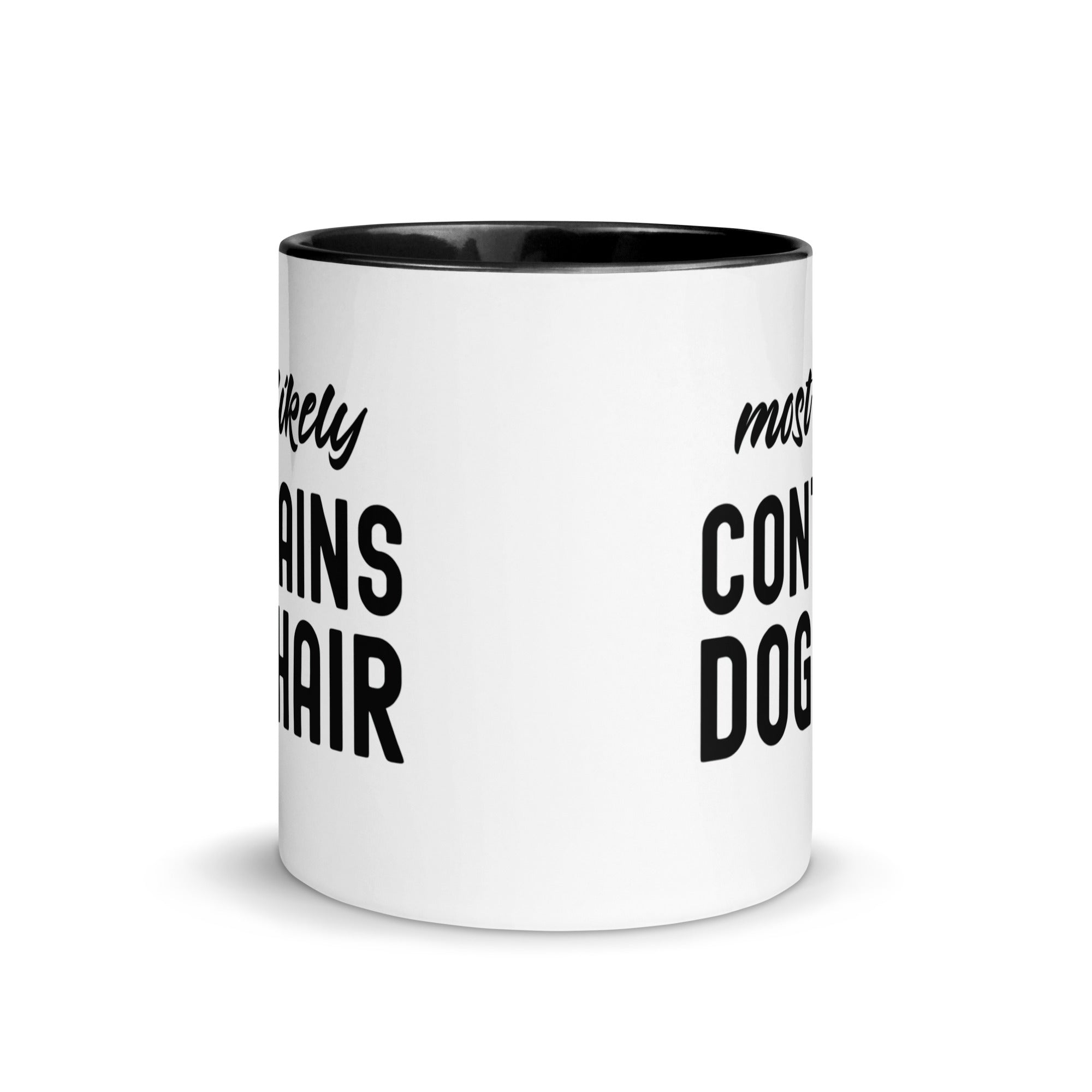 Mug with Color Inside | Most Likely Contains Dog Hair