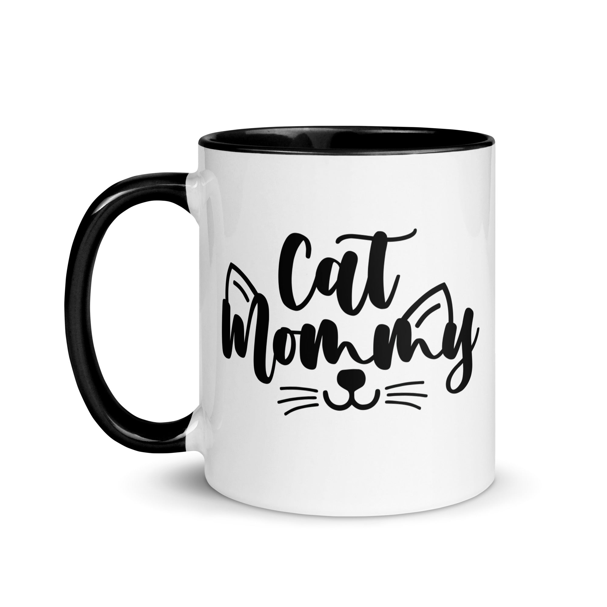Mug with Color Inside | Cat Mommy