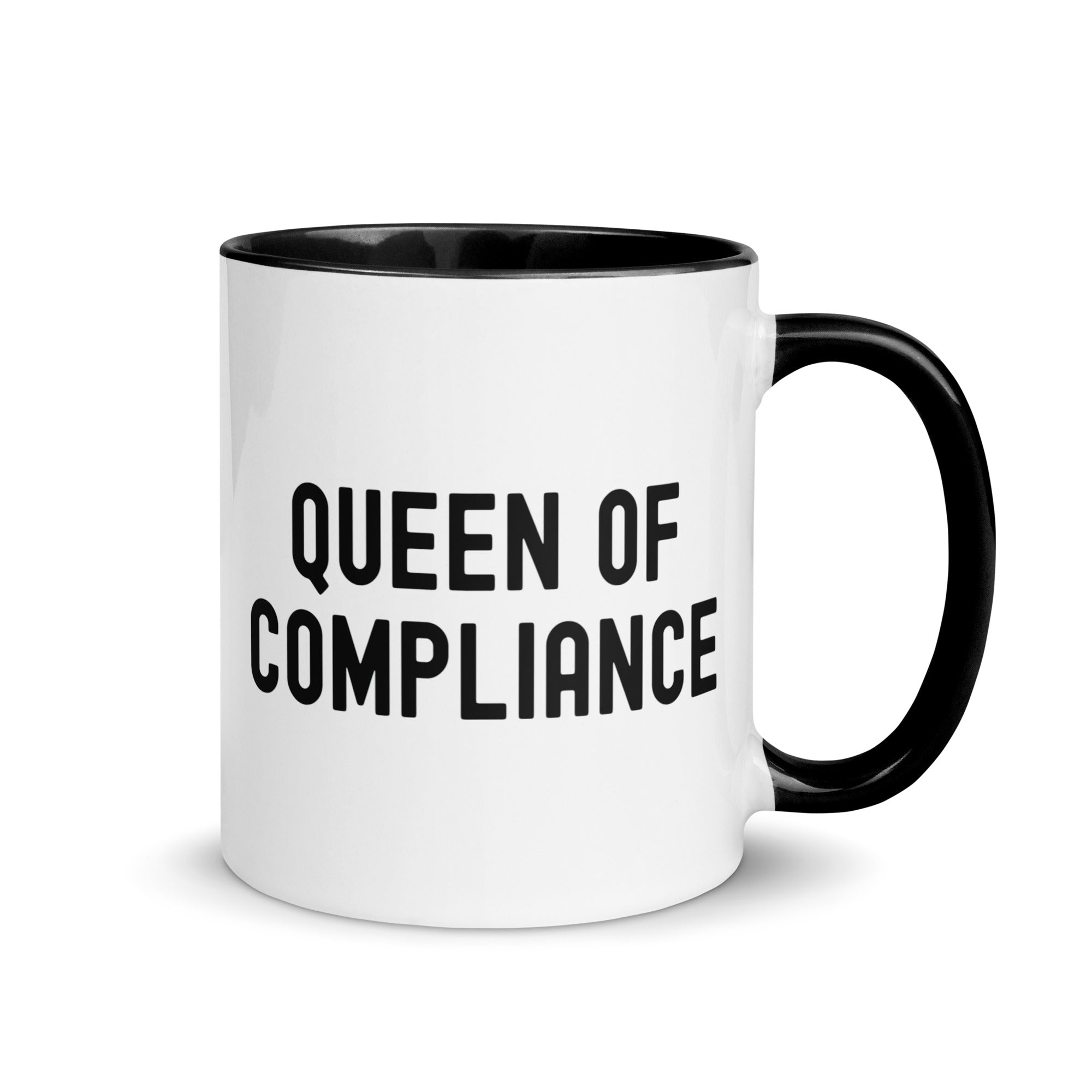 Mug with Color Inside | Queen of Compliance
