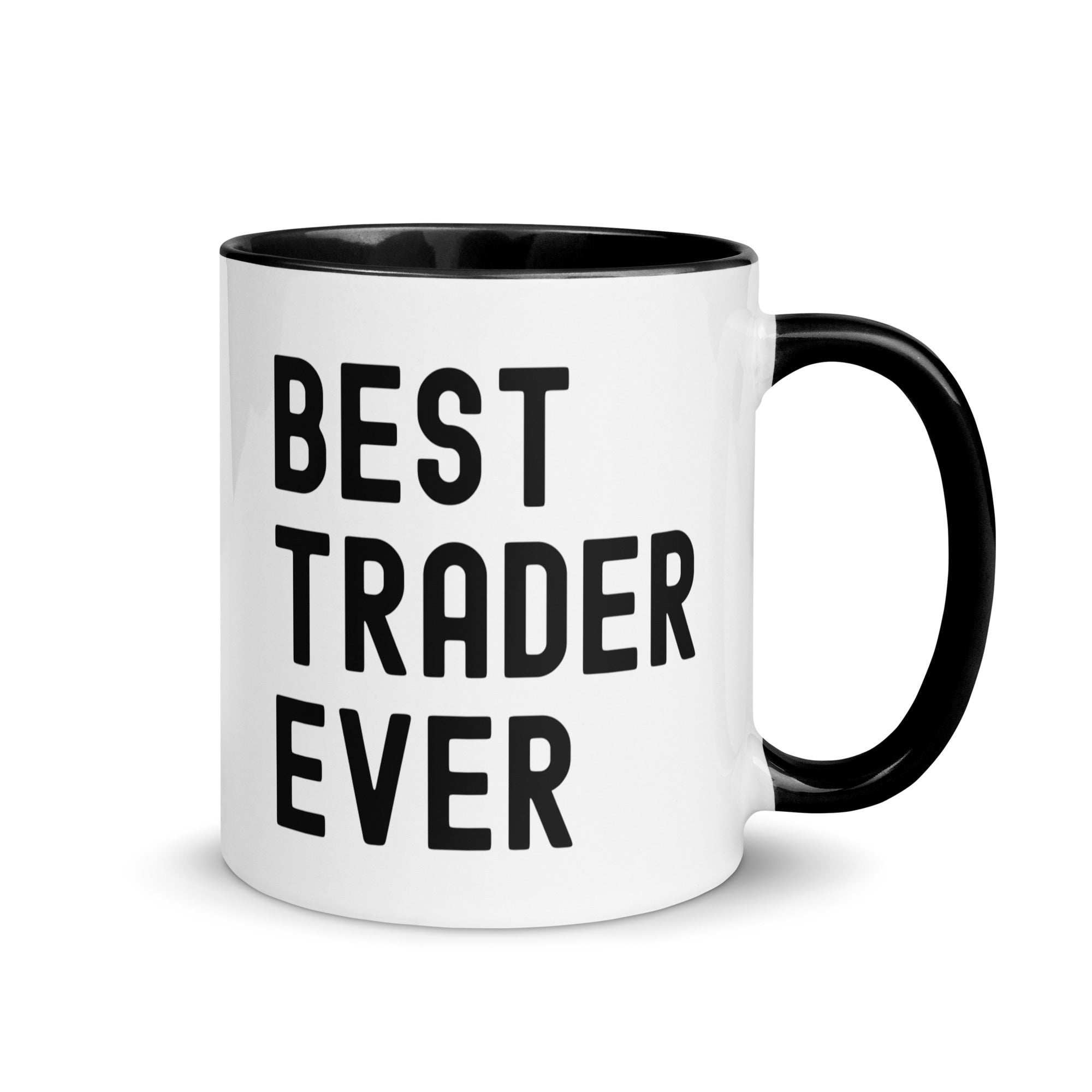 Mug with Color Inside | Best. Trader. Ever.