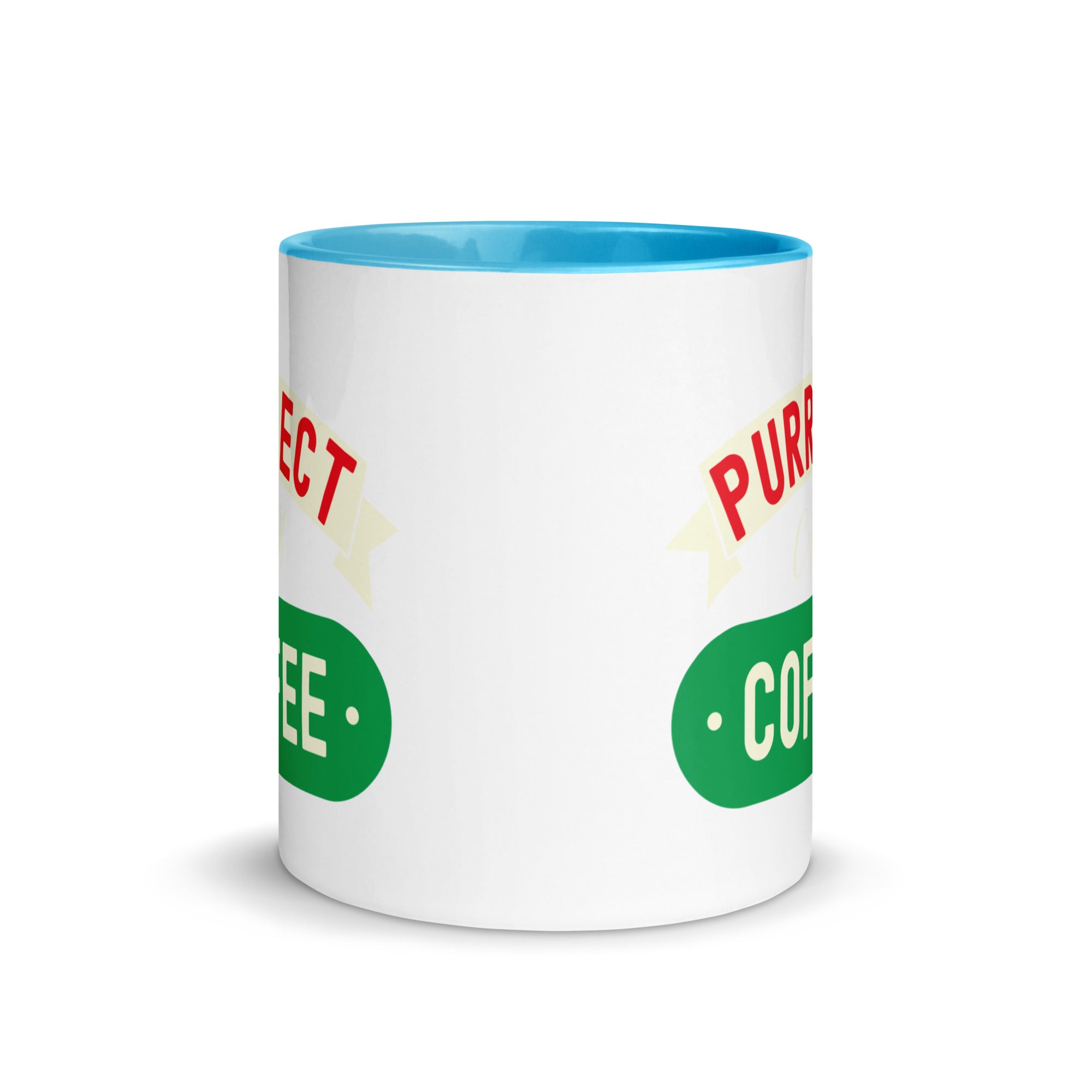 Mug with Color Inside | Purrfect cup of coffee
