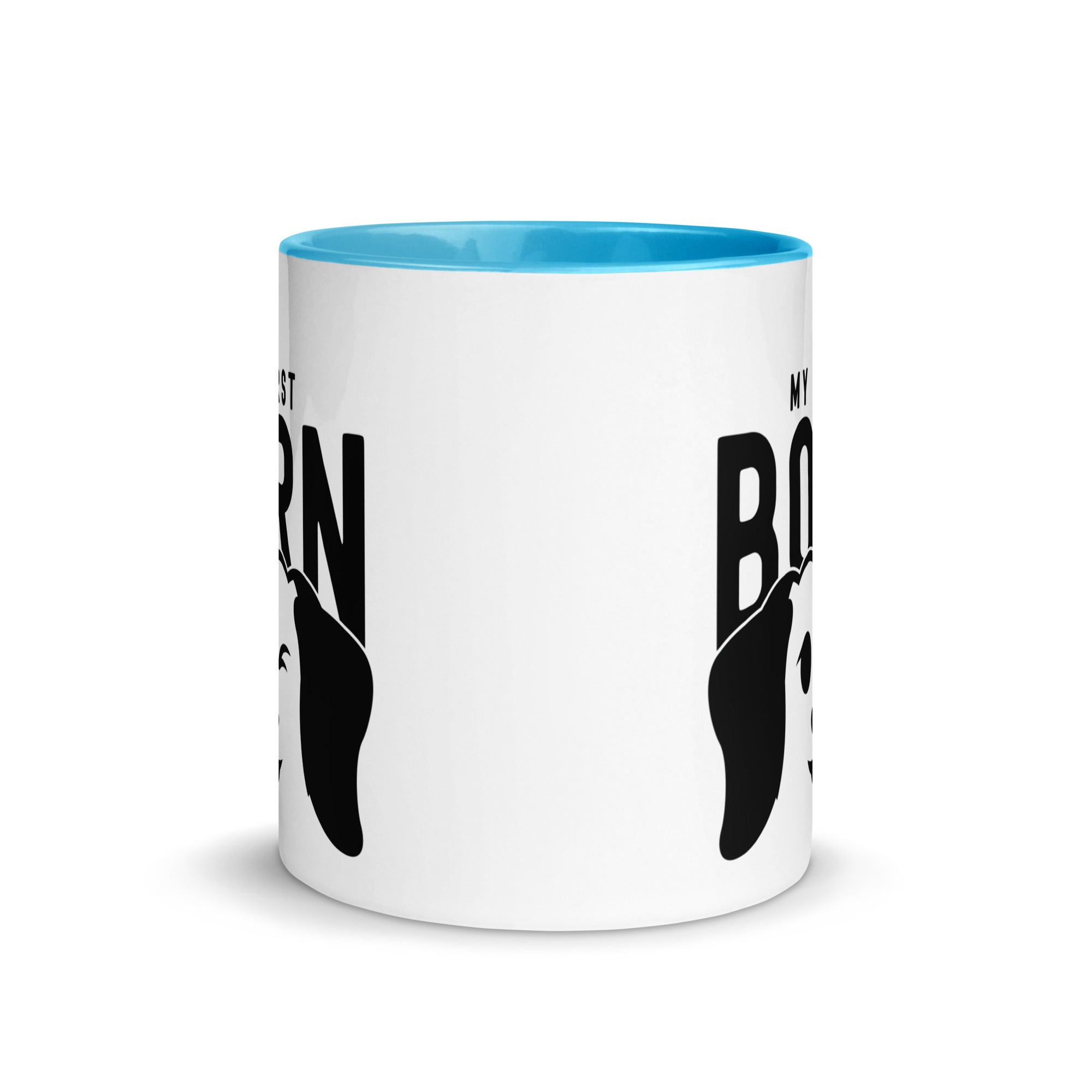Mug with Color Inside | My First Born (dog)