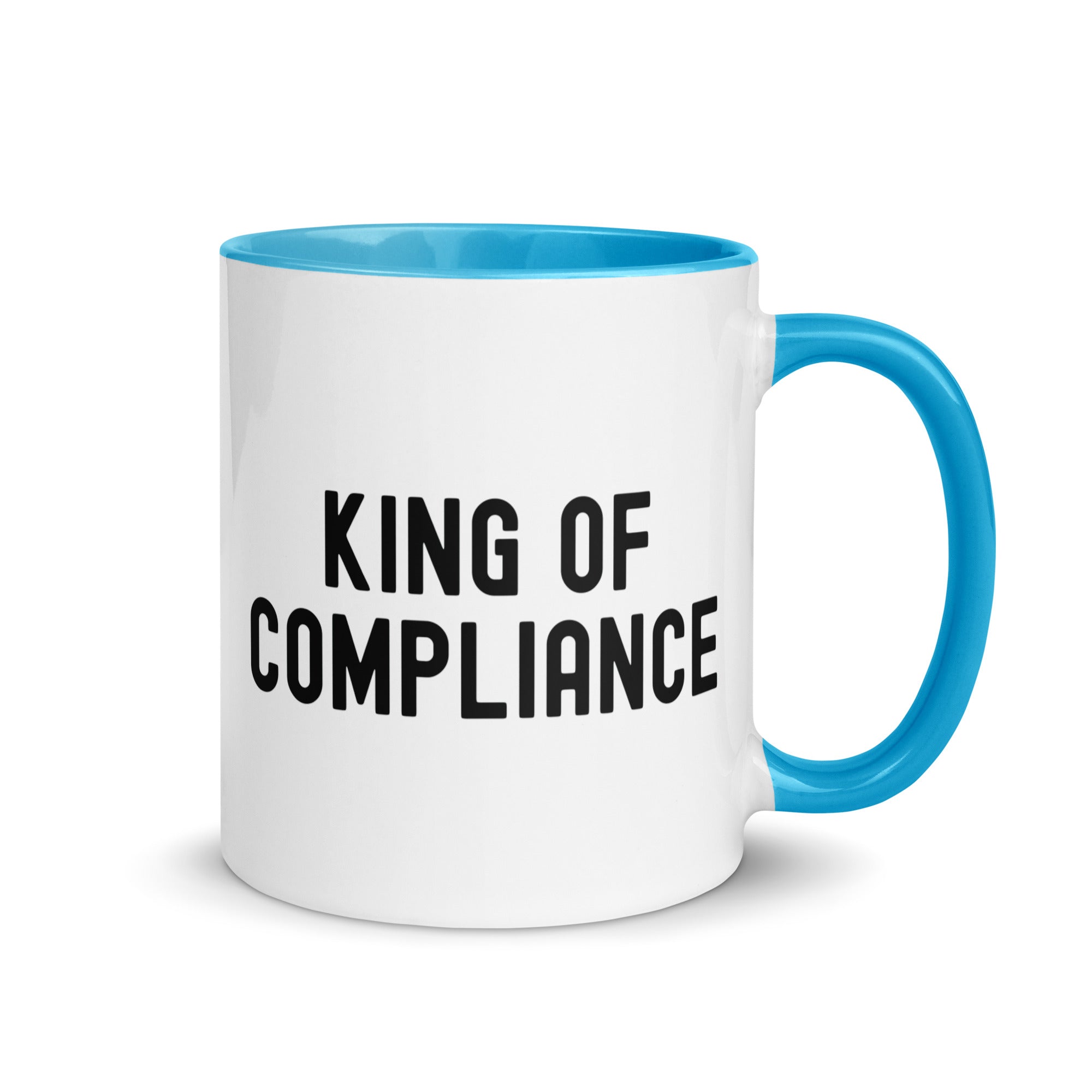 Mug with Color Inside | King of Compliance