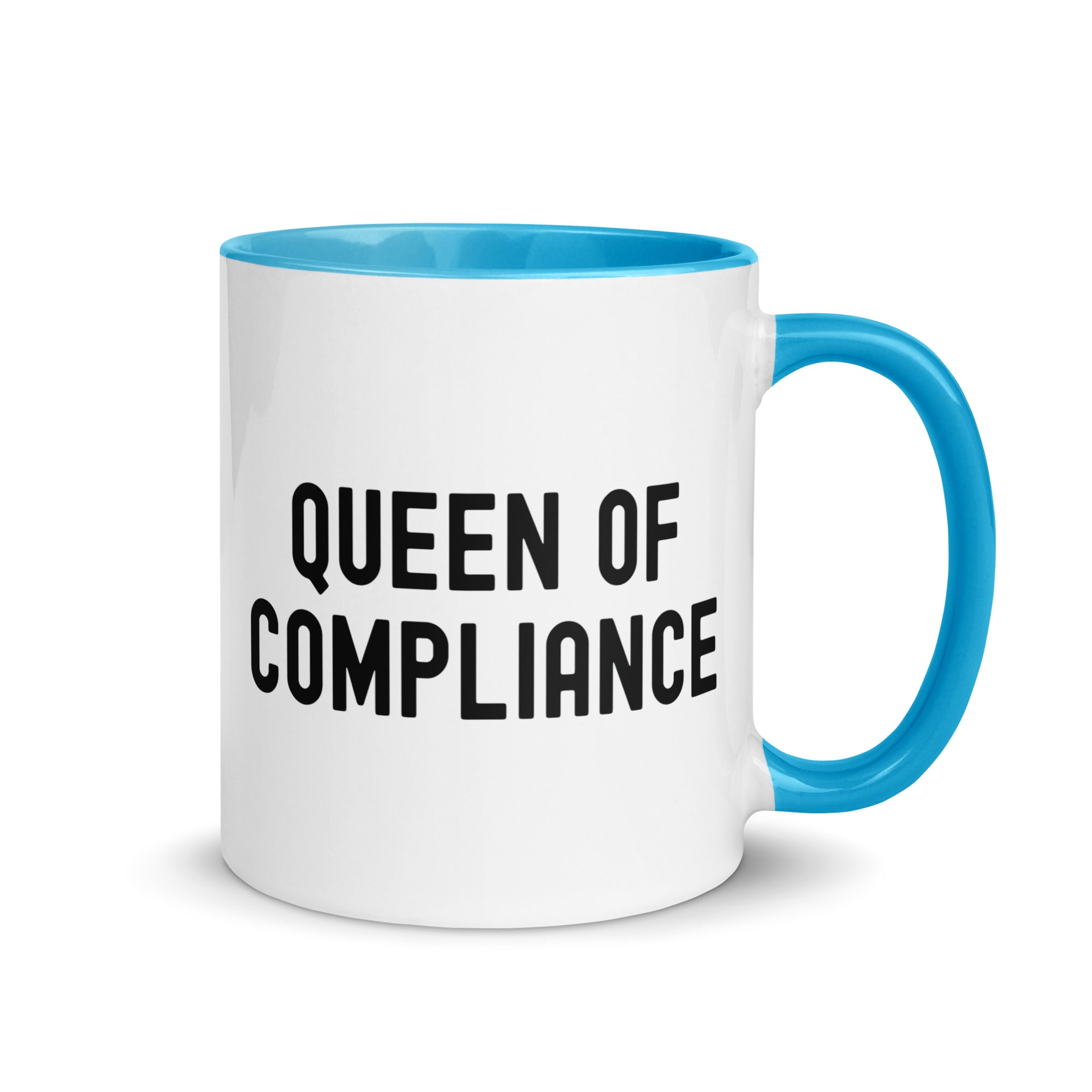 Mug with Color Inside | Queen of Compliance