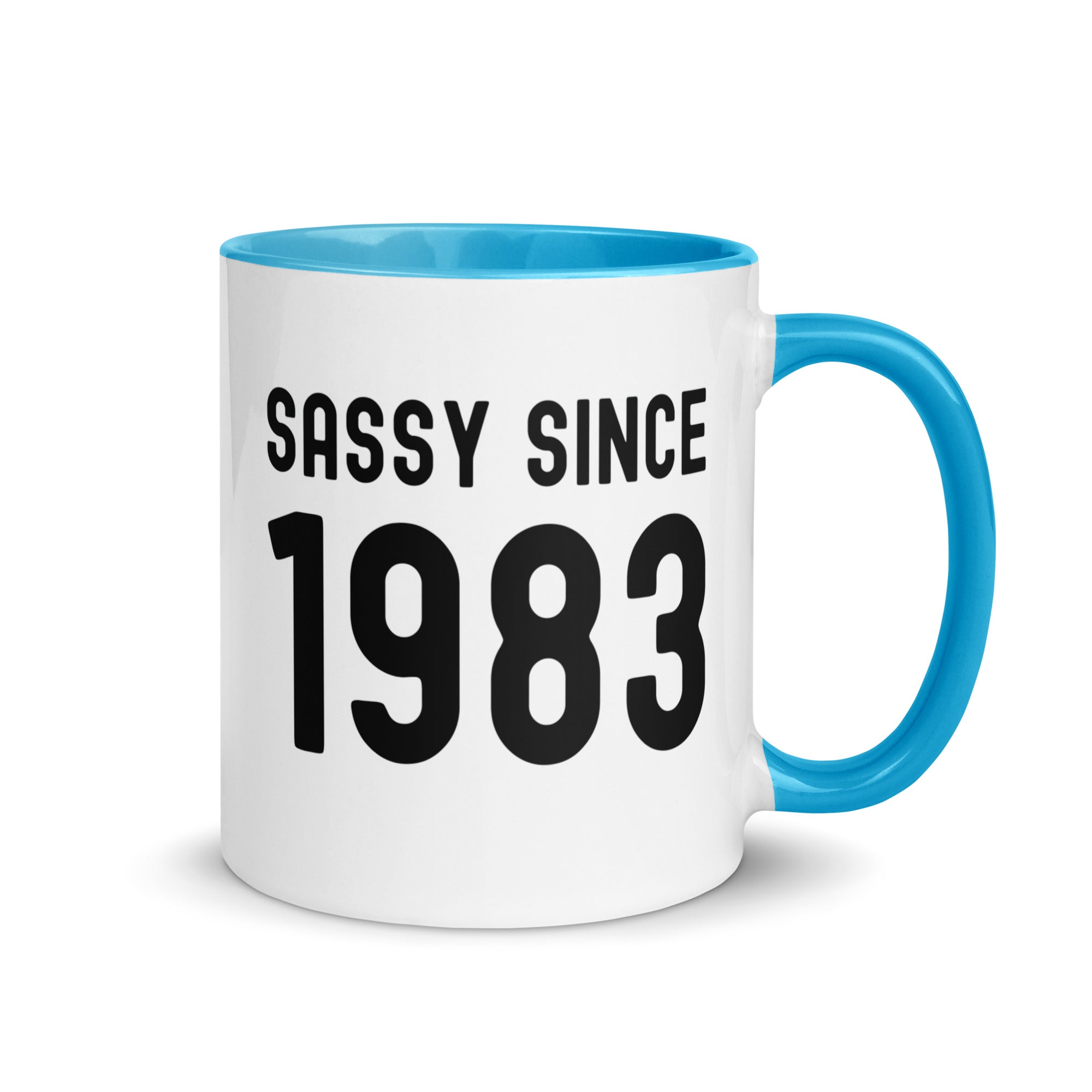 Mug with Color Inside | Sassy since 1983