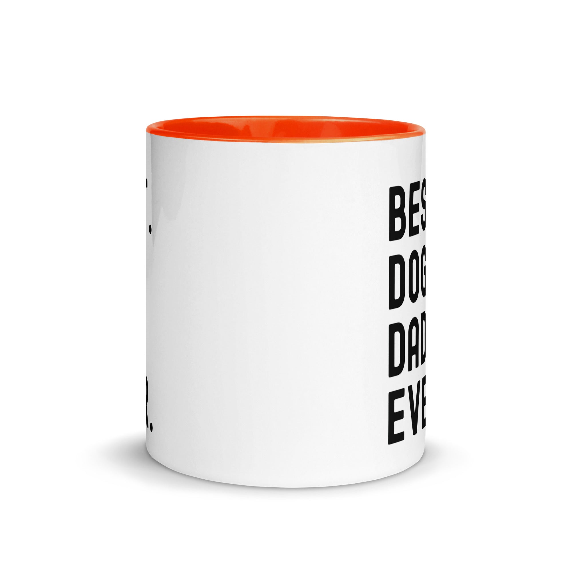 Mug with Color Inside | BEST DOG DAD EVER